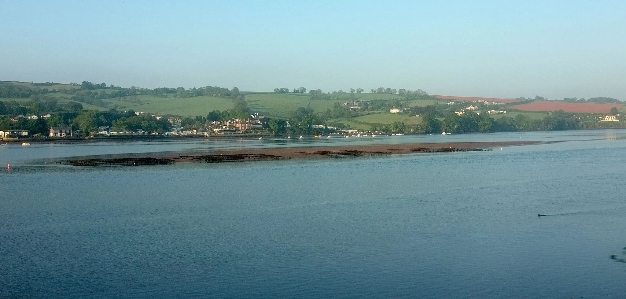 Photo showing: Across the Teign Estuary