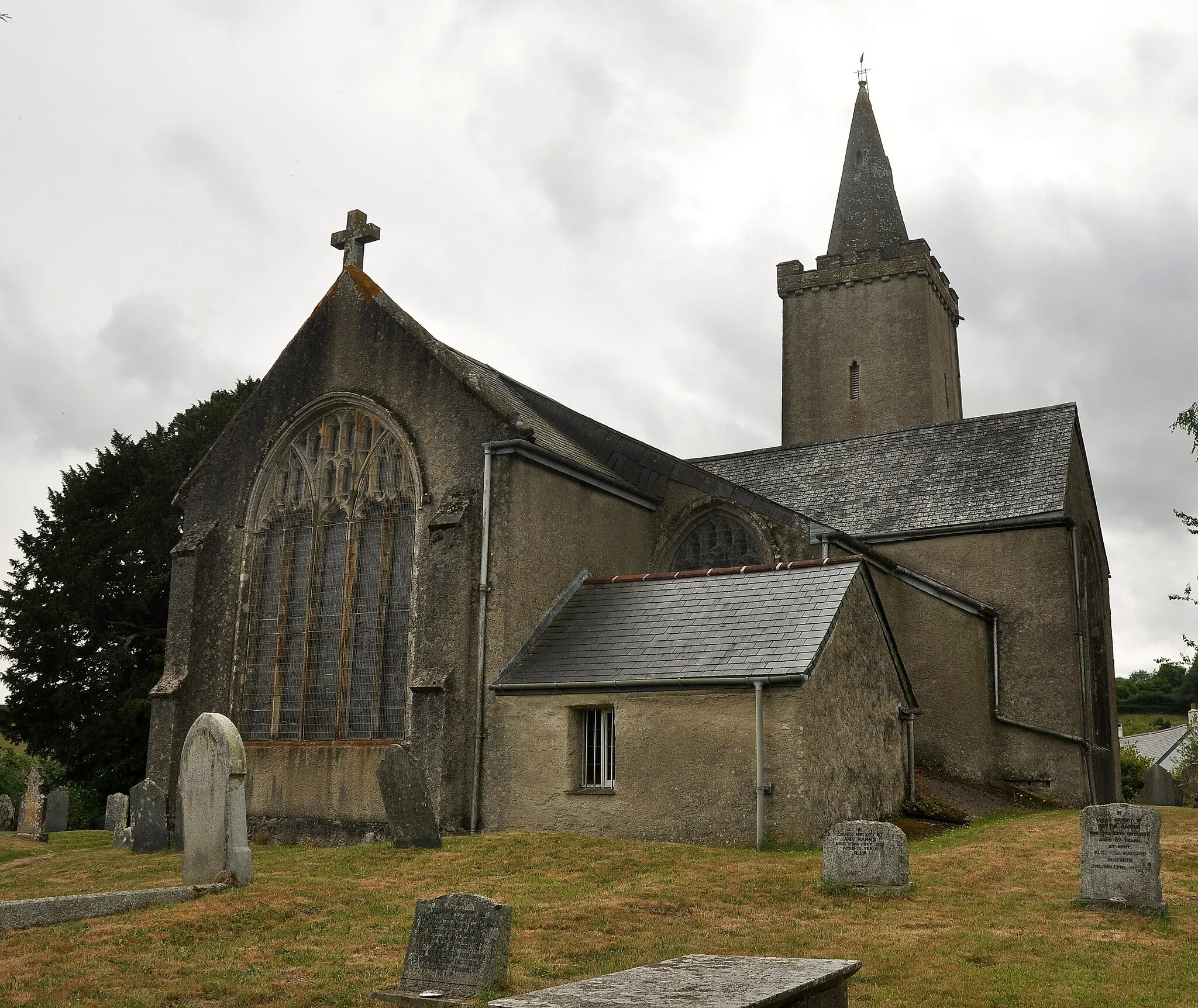 Photo showing: Parish church of the Blesséd Virgin Mary, Rattery, Devon, seen from the east