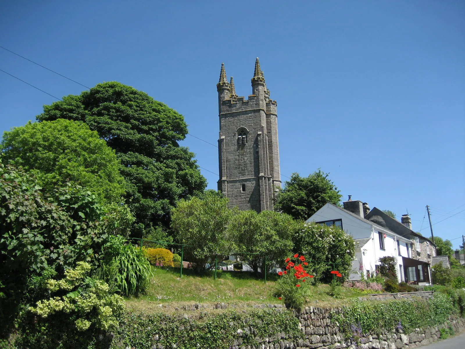 Photo showing: Shaugh Prior - St  Edward's Church Tower