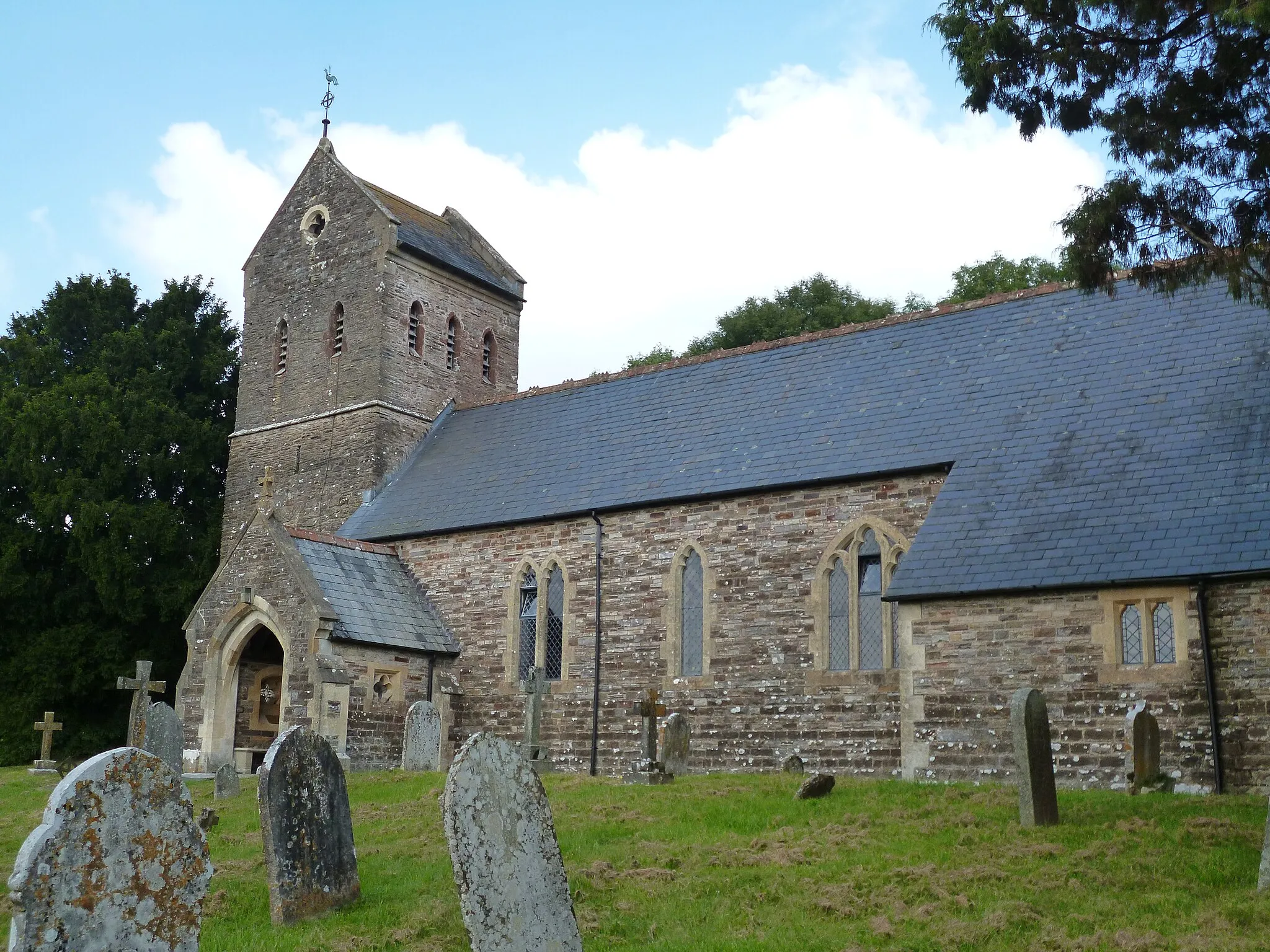 Photo showing: Morebath, St George