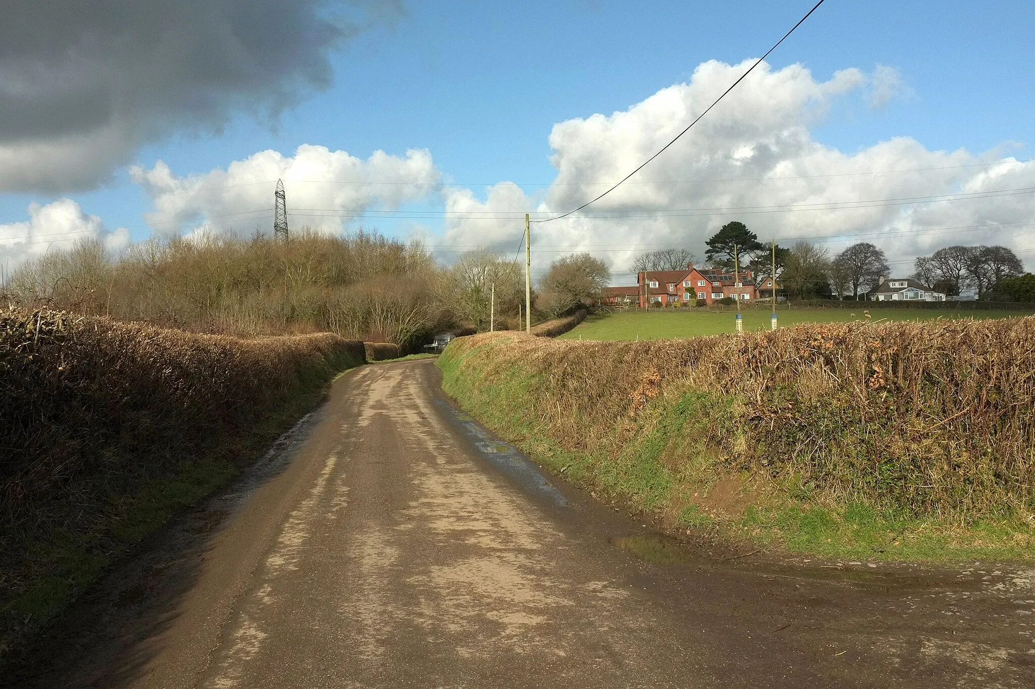 Photo showing: Alswear Old Road