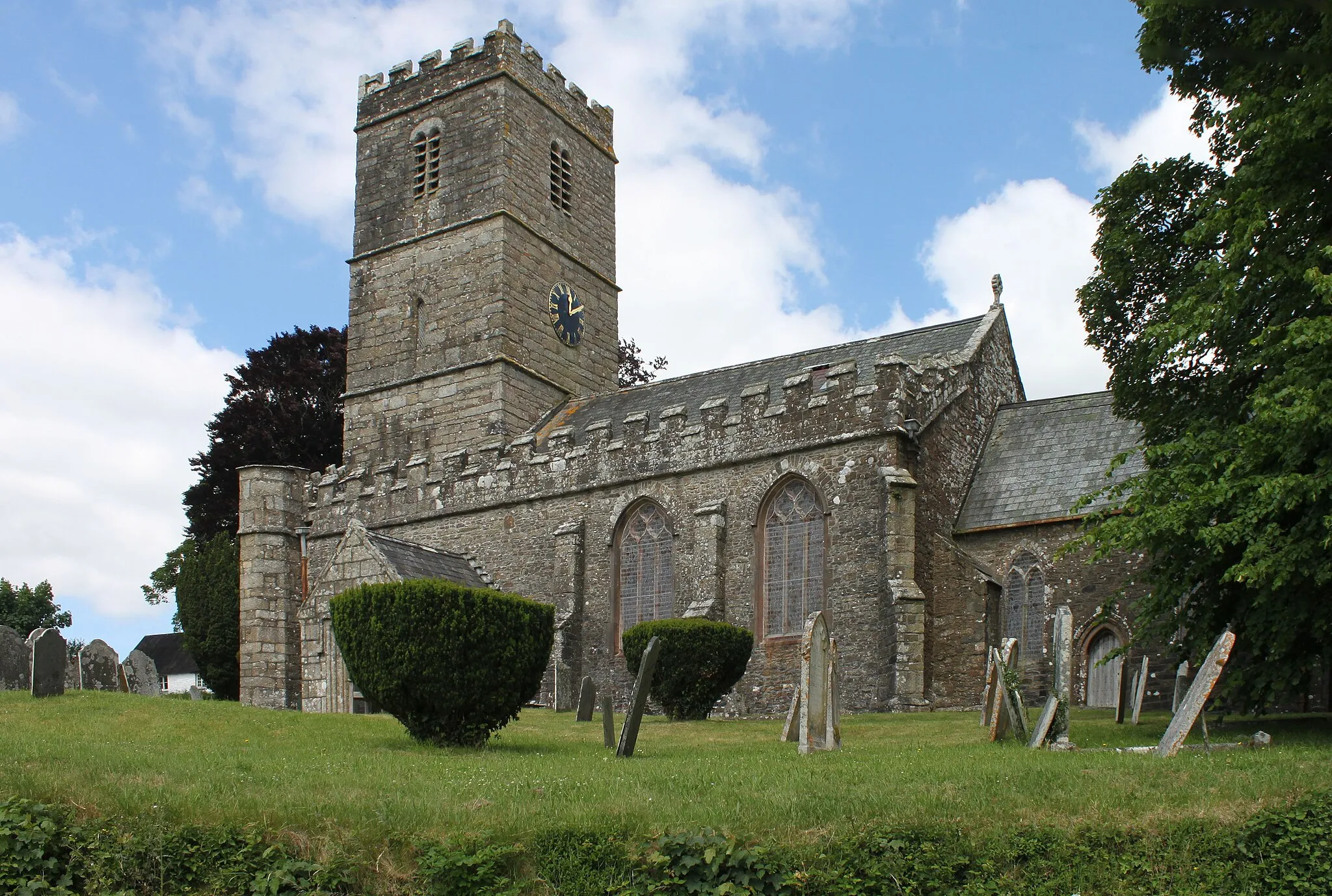 Photo showing: St Mary's Church, Bratton Clovelly
