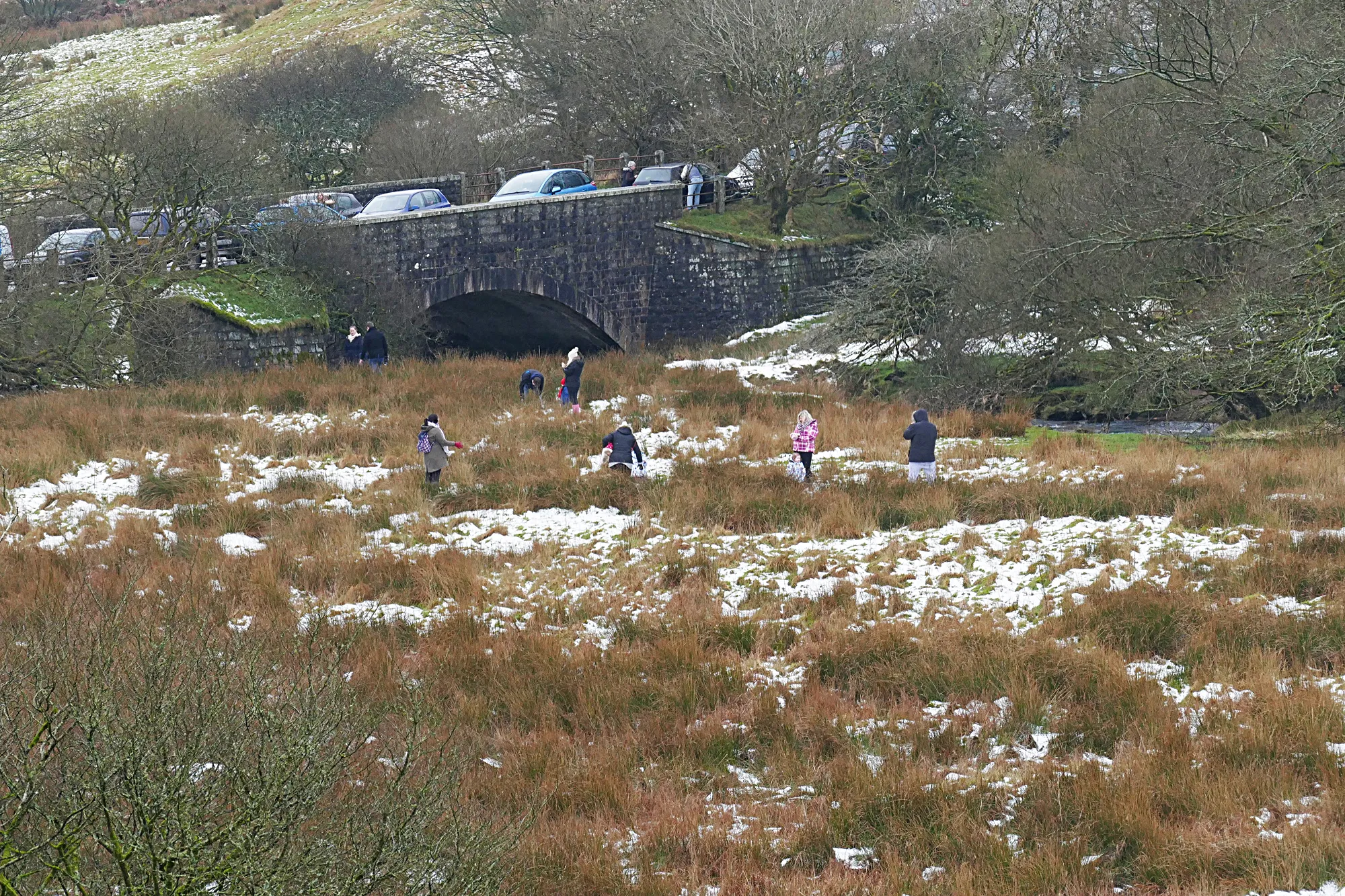 Photo showing: Two Bridges