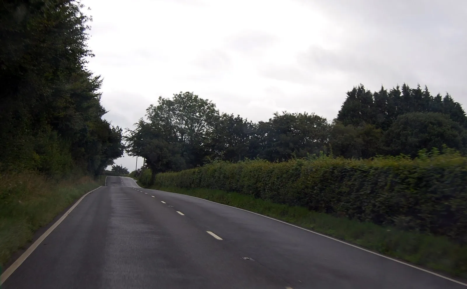 Photo showing: A3079 approaching Morecombe Cross