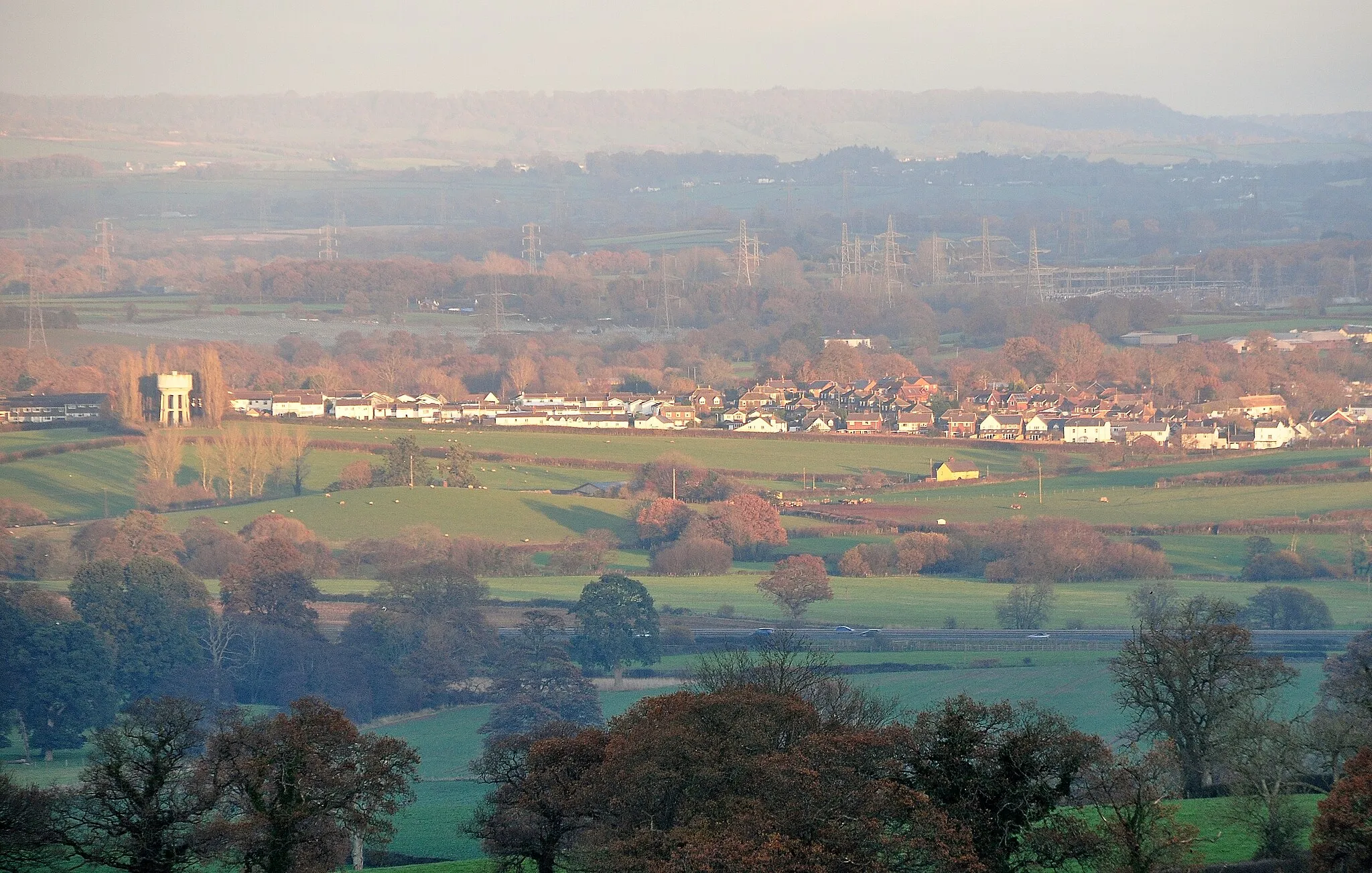 Photo showing: East Devon : Broadclyst Scenery