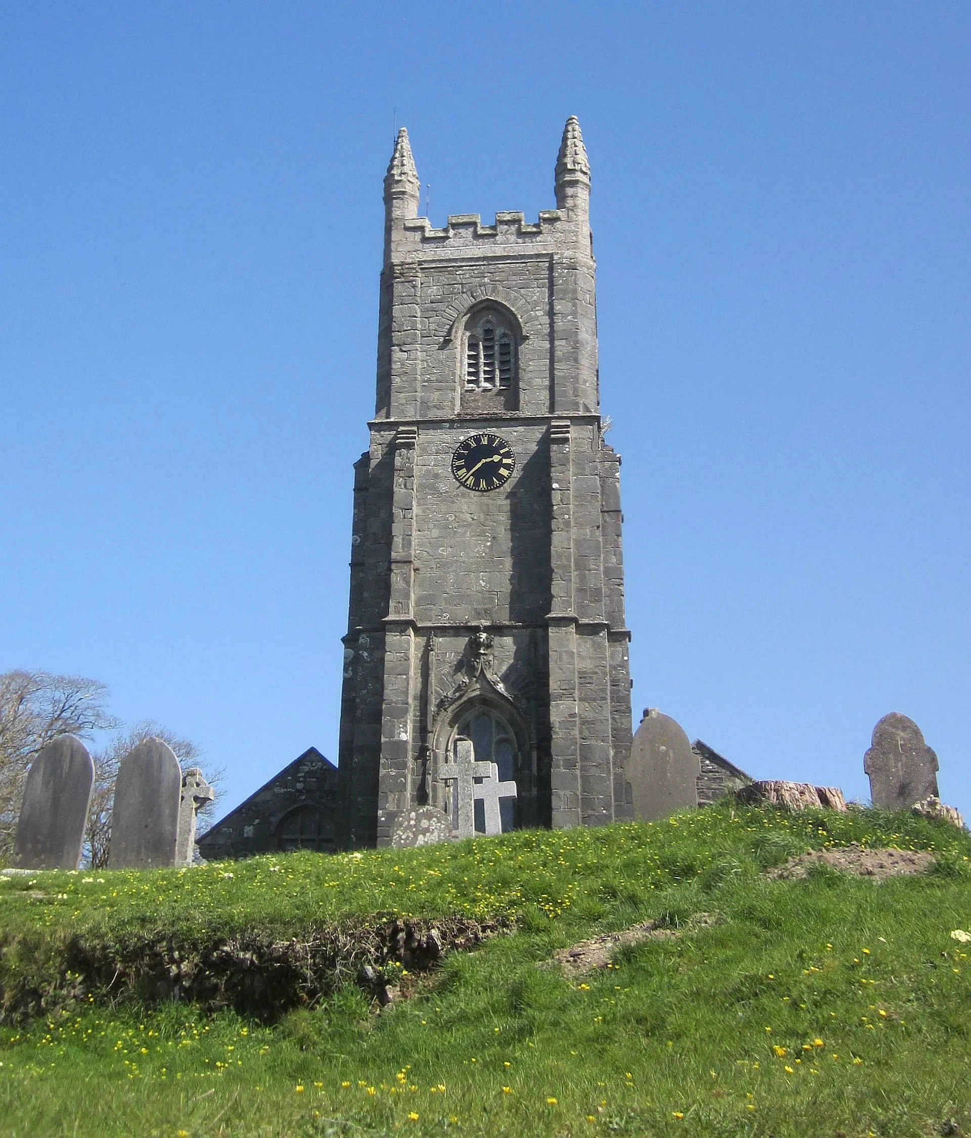 Photo showing: Church of St Martin, Lewannick