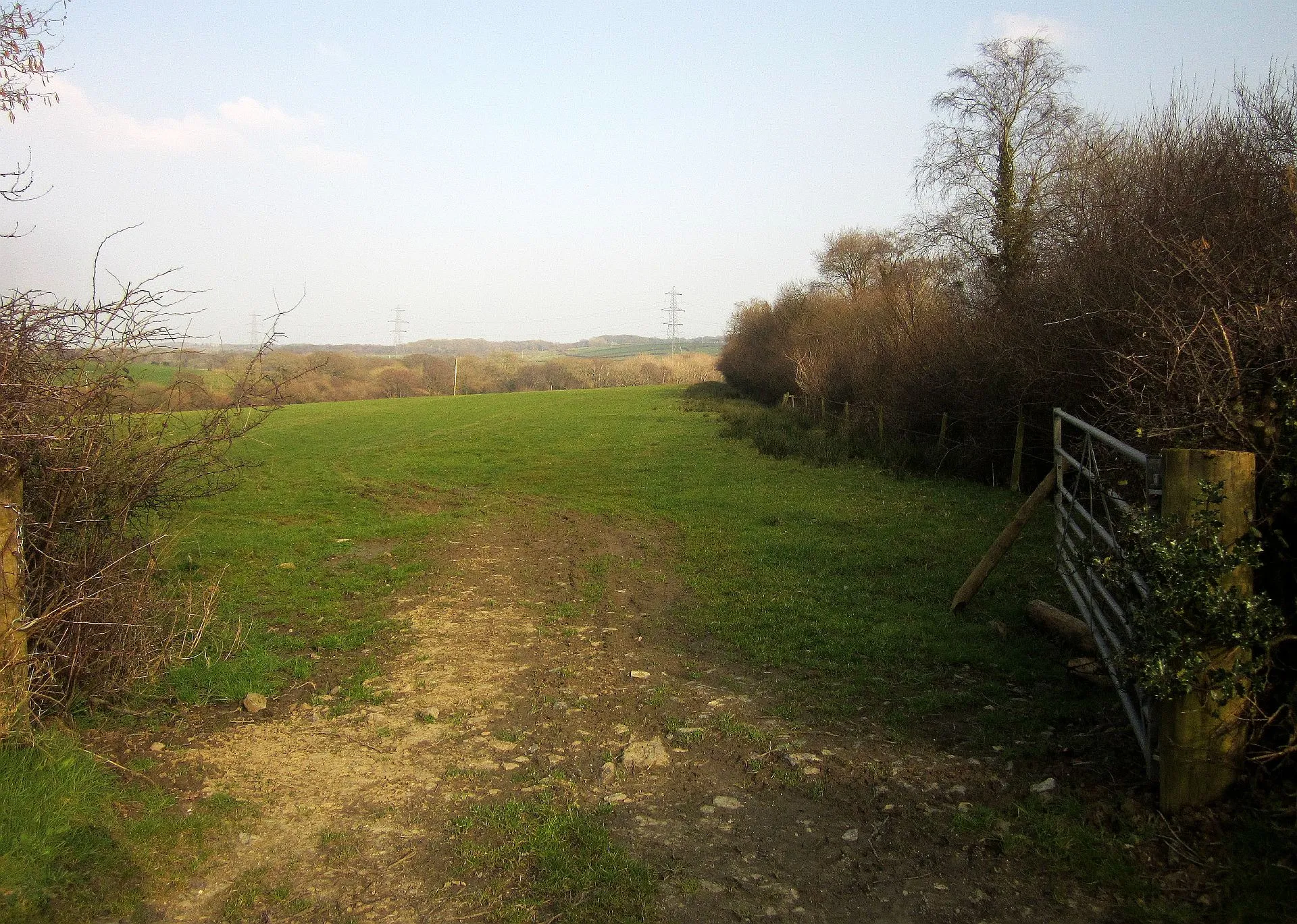 Photo showing: Field near Higher Wheatley