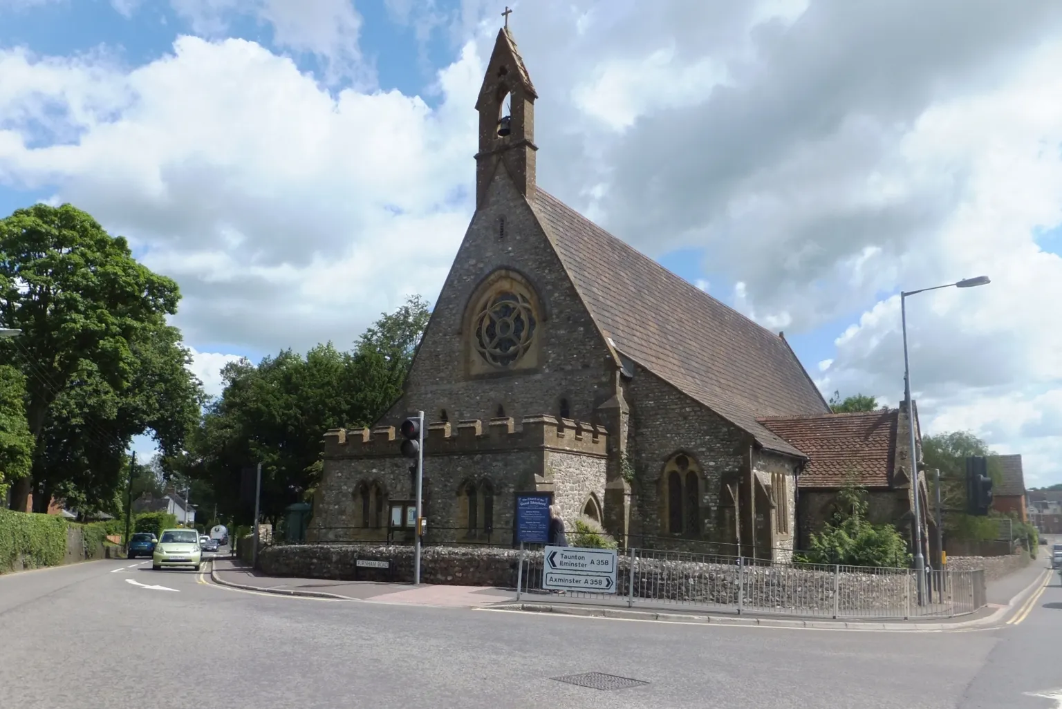 Photo showing: Good Shepherd parish church, Chard