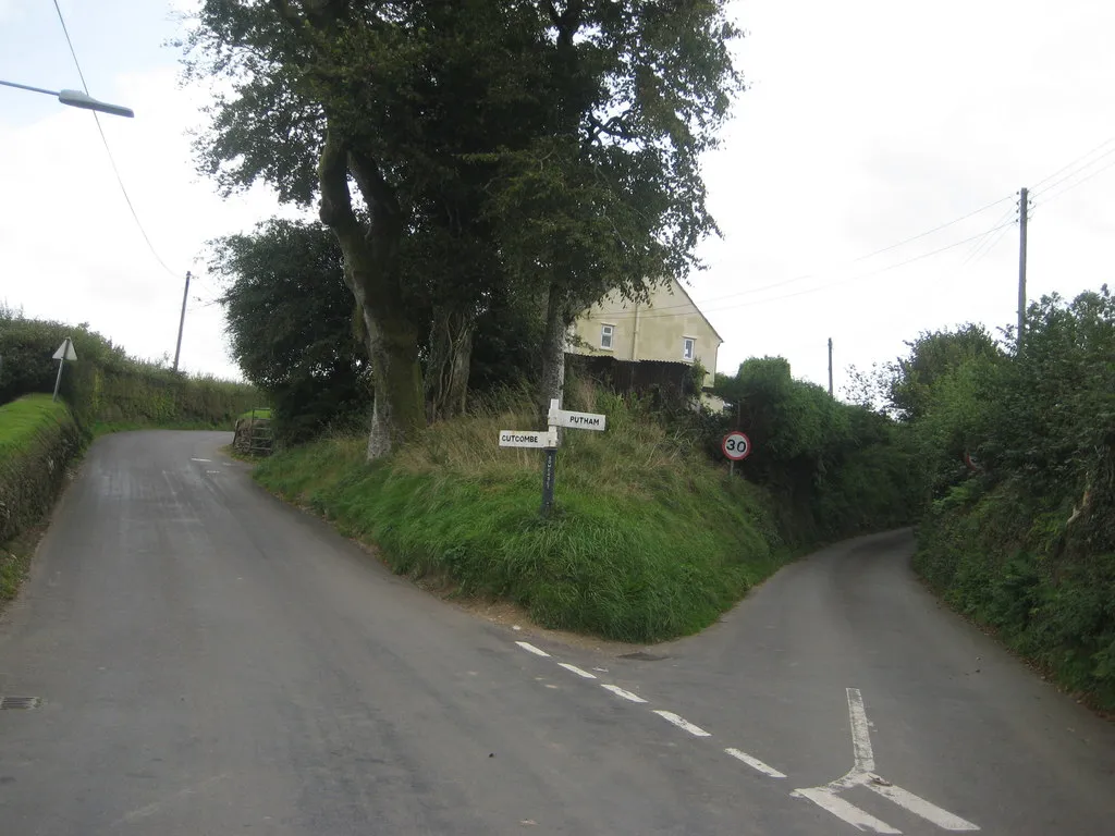 Photo showing: A Somerset junction