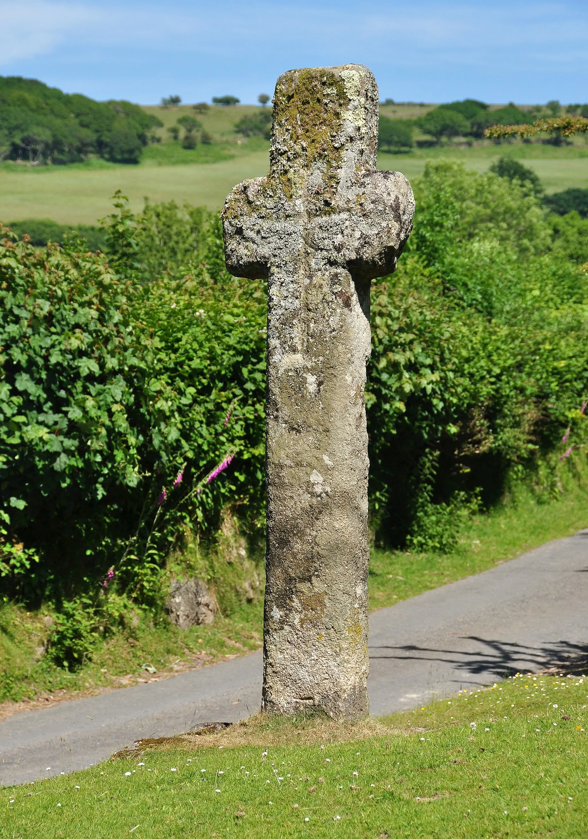 Photo showing: Marchant's Cross near Meavy on Dartmoor