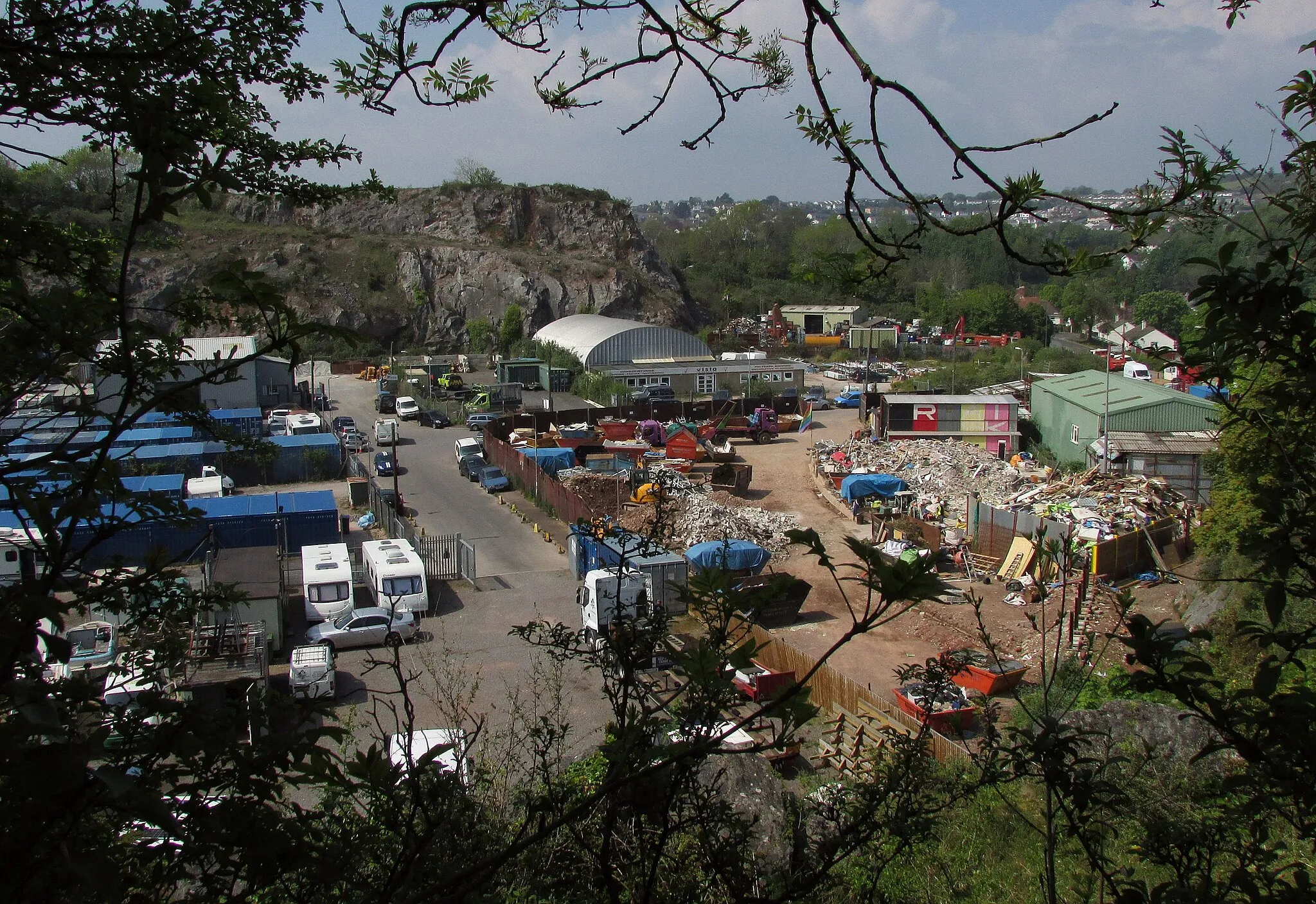 Photo showing: Lummaton Quarry