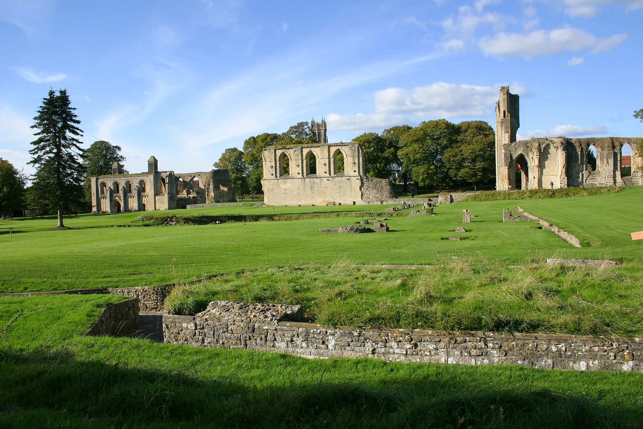 Photo showing: Abtei Glastonbury in England