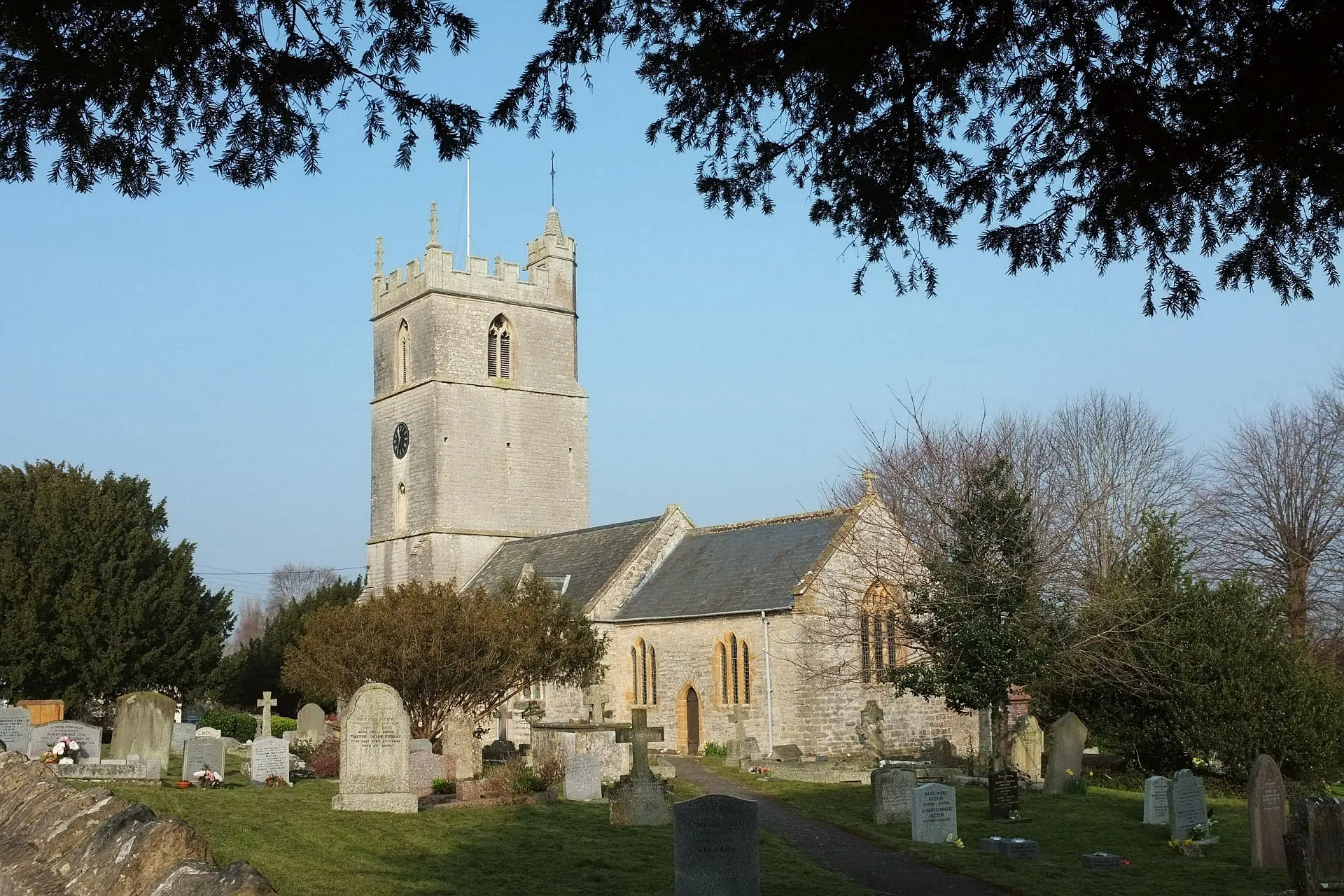 Photo showing: Church of St Mary, Woolavington