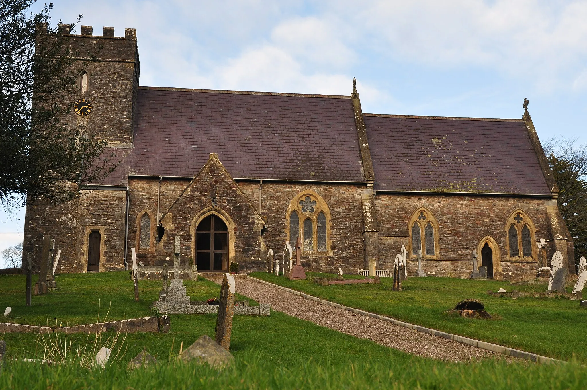 Photo showing: Hockworthy : Church of St Simon and St Jude