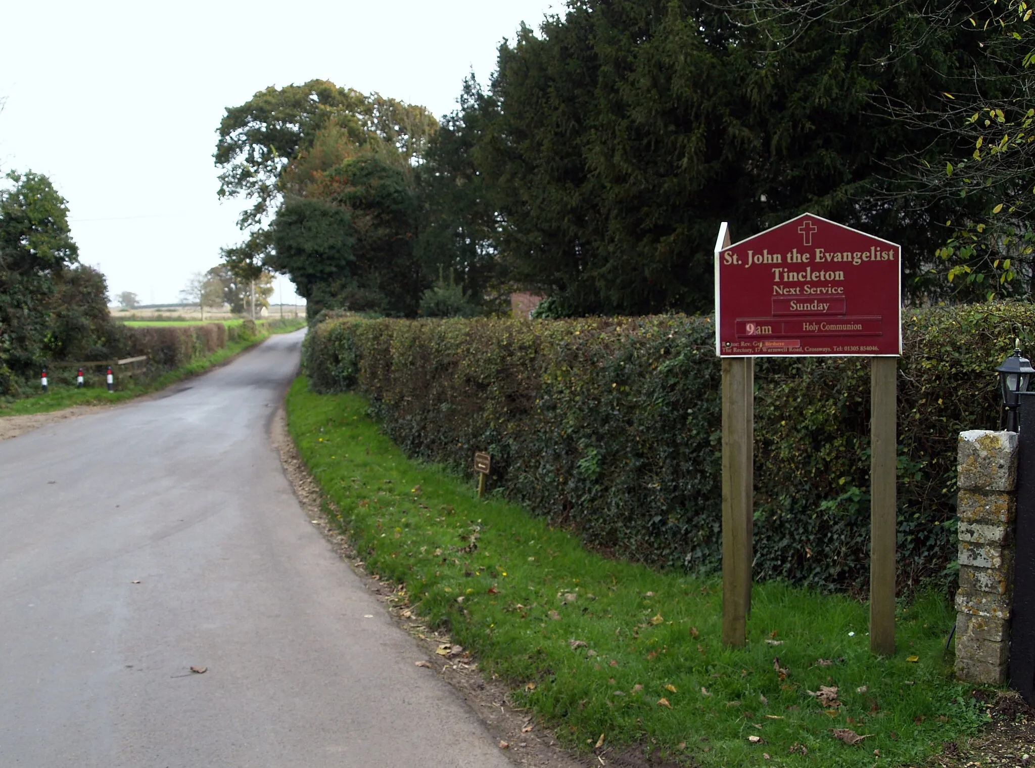 Photo showing: Church Notice Board