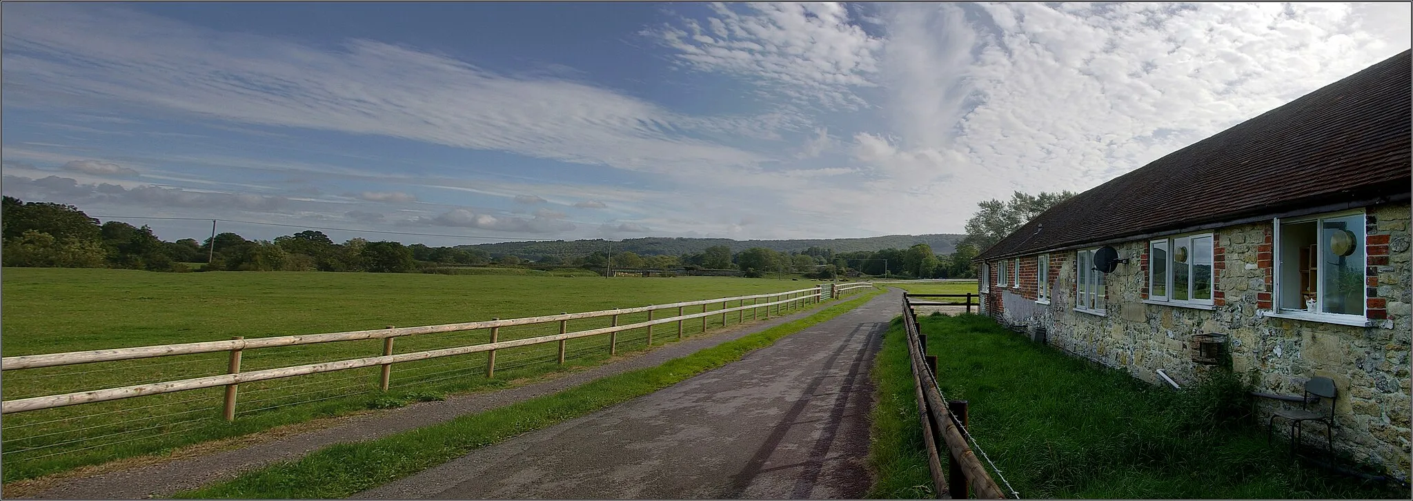 Photo showing: Along the Trailway to Shillingstone. Peter Neaum.