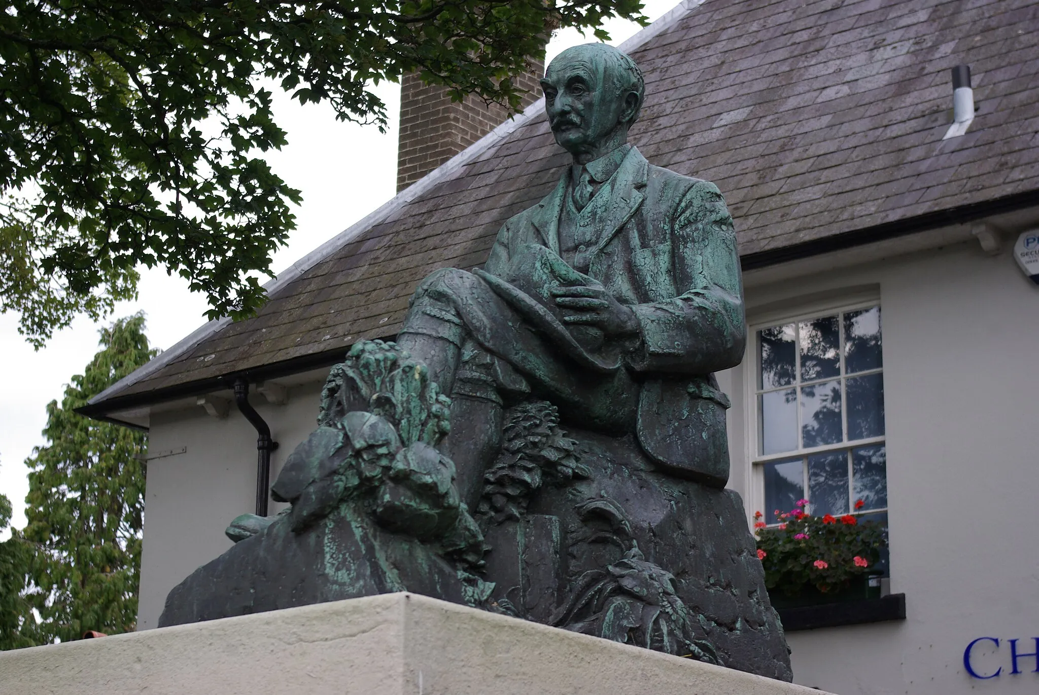 Photo showing: Thomas Hardy in Dorchester, Dorset.