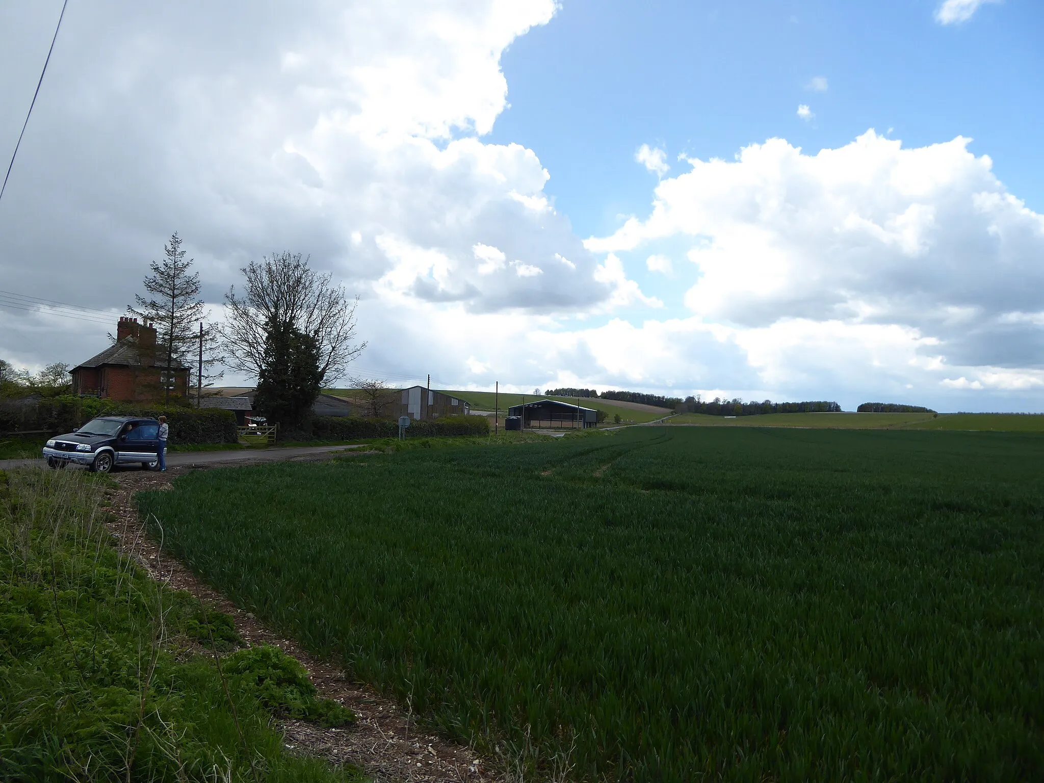 Photo showing: Highland Farm, Gore Cross