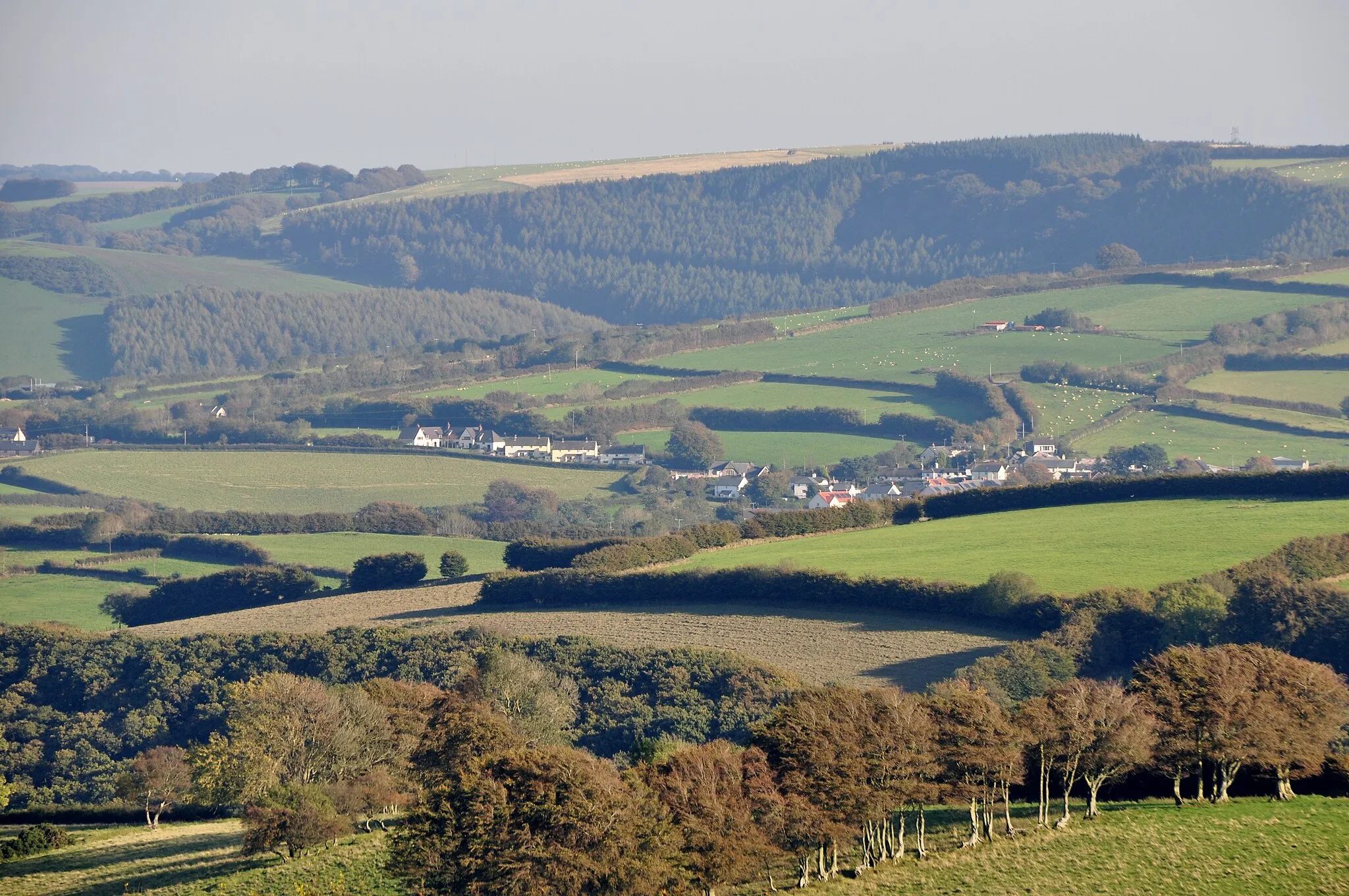 Photo showing: Exmoor : Wheddon Cross View