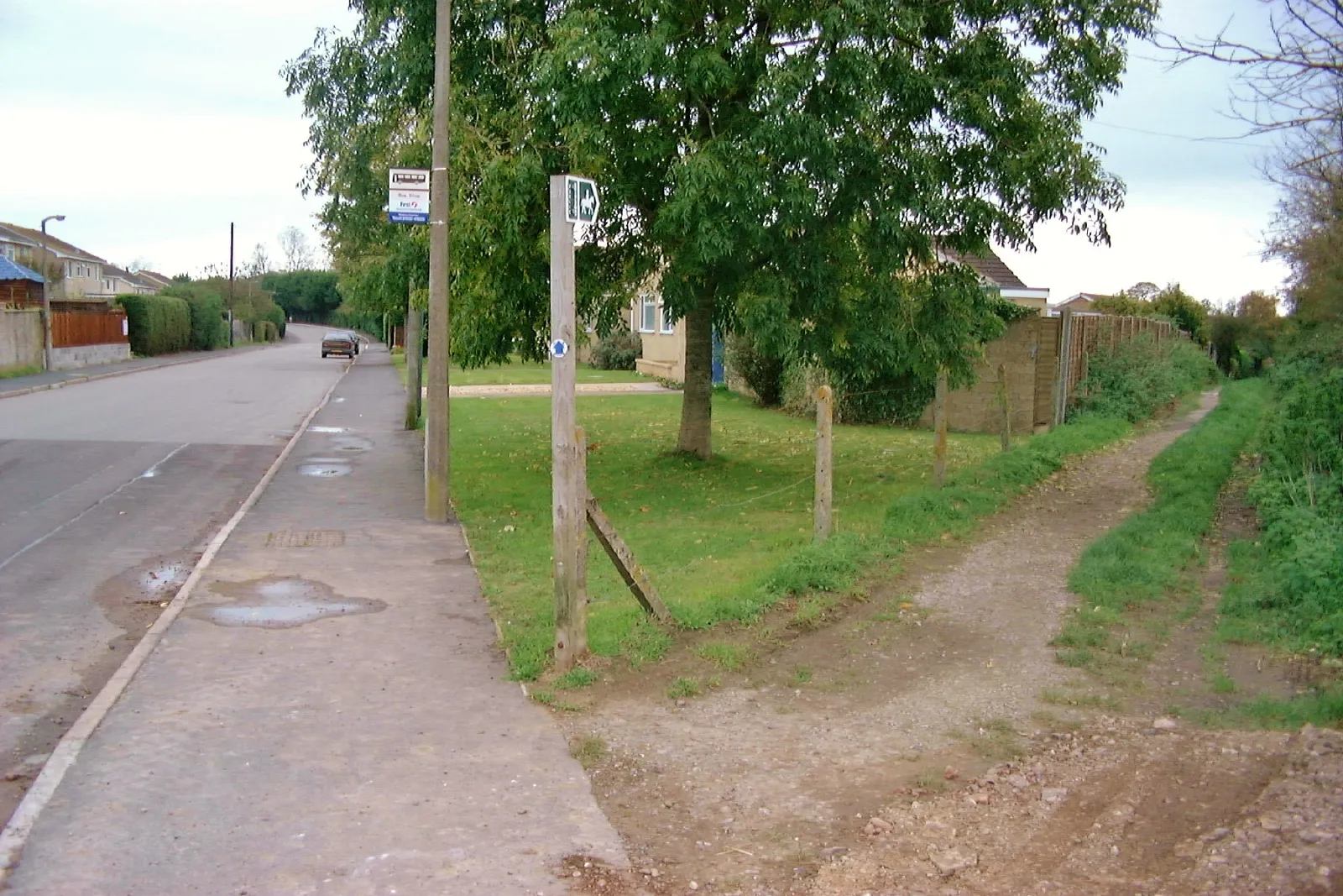 Photo showing: A bridleway in Stalbridge, Dorset