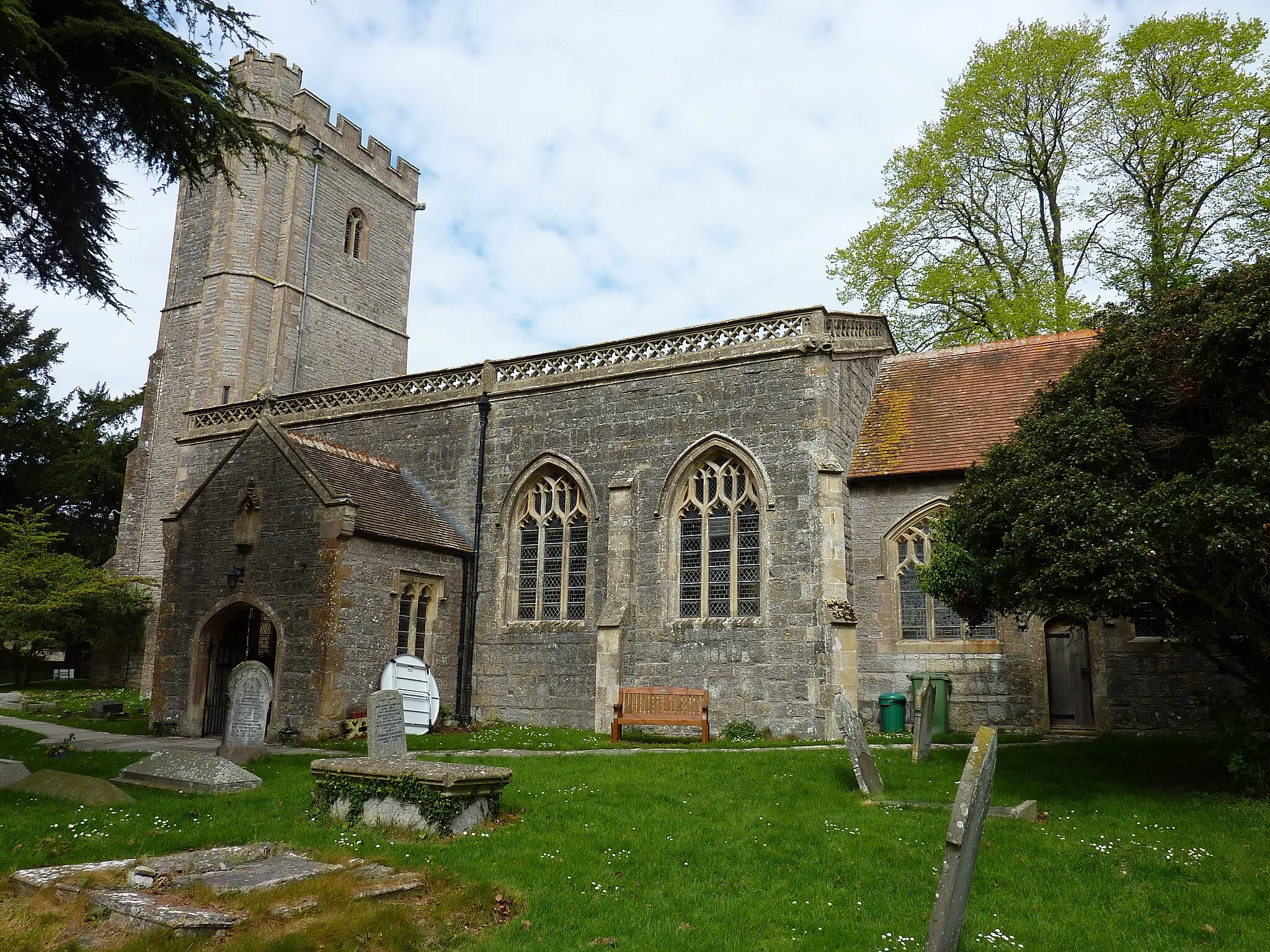 Photo showing: All Saints Church, Ashcott, Somerset