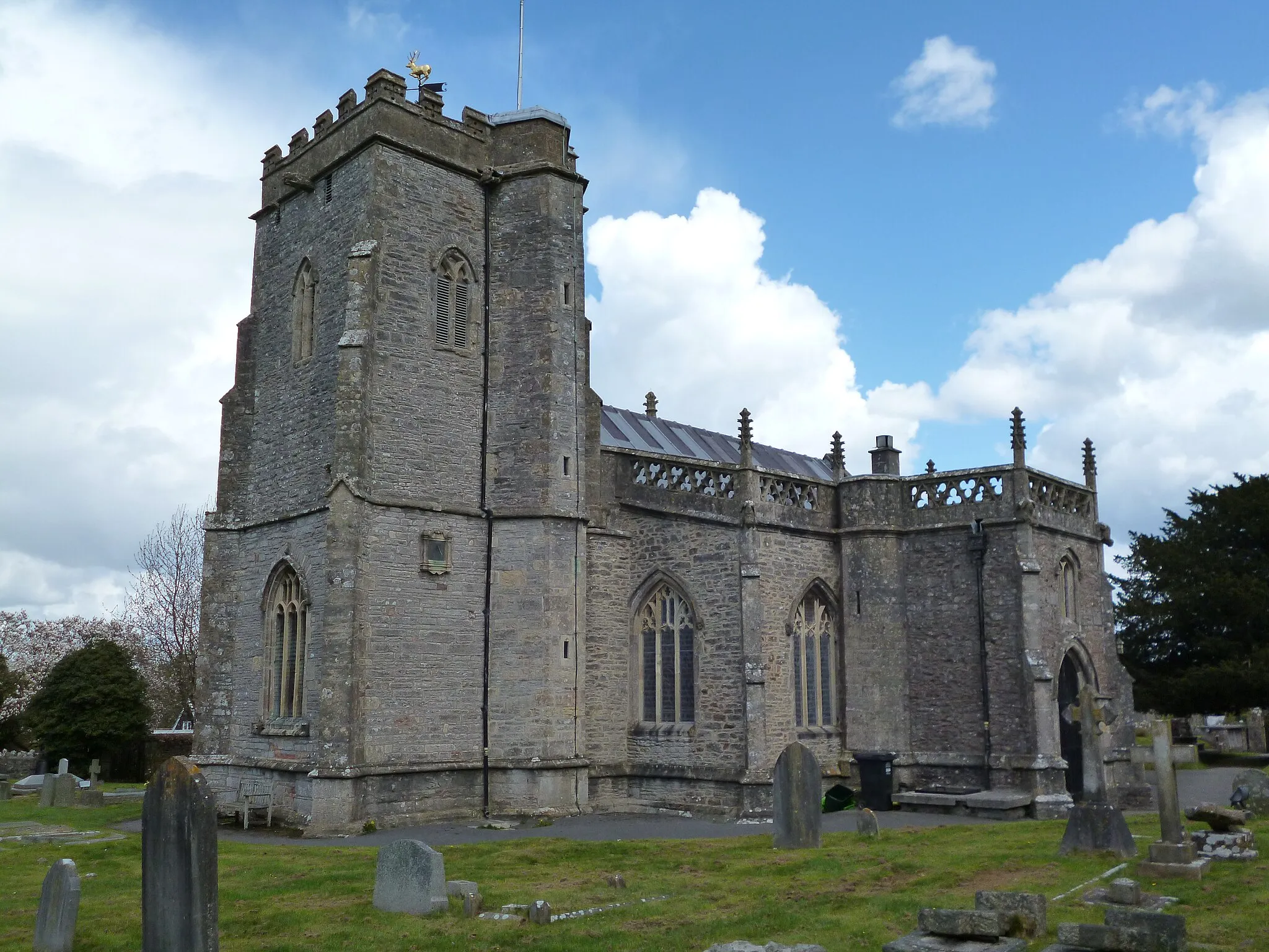 Photo showing: Holy Trinity, Burrington, Somerset