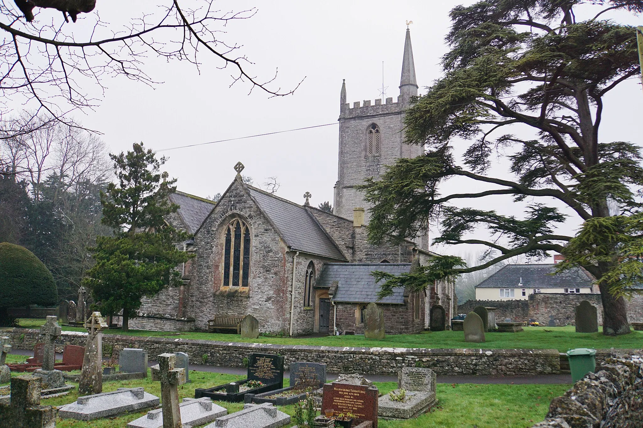 Photo showing: St Matthew's, Wookey