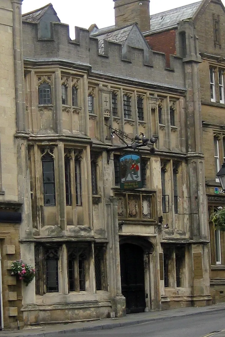 Photo showing: George Hotel and Pilgrims' Inn, Glastonbury, Somerset, UK