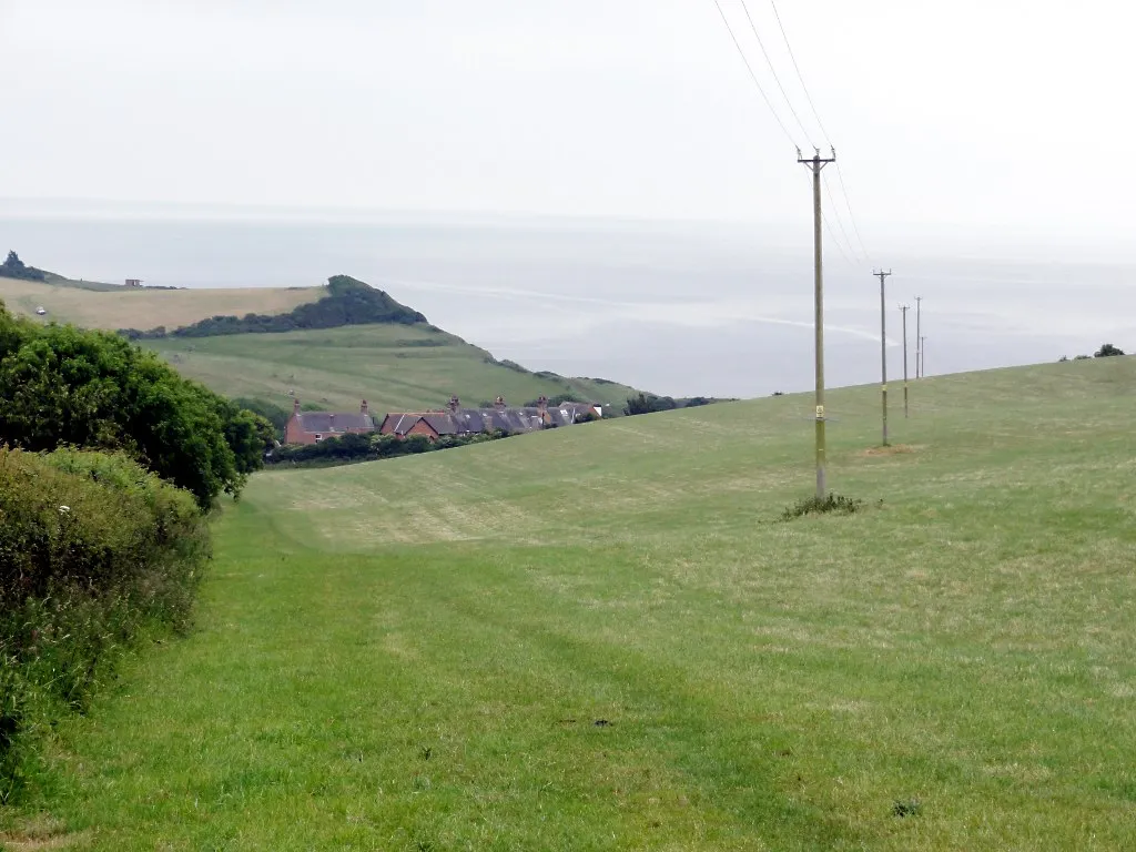 Photo showing: A Field Above Osmington Mills