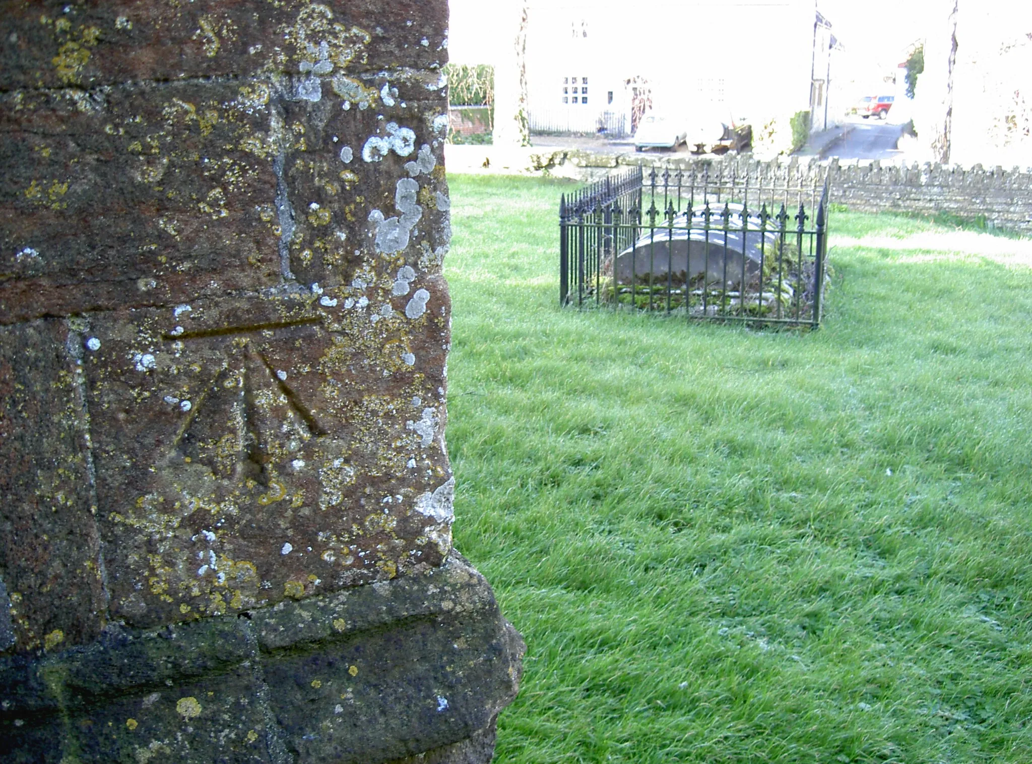 Photo showing: Benchmark on St Mary's