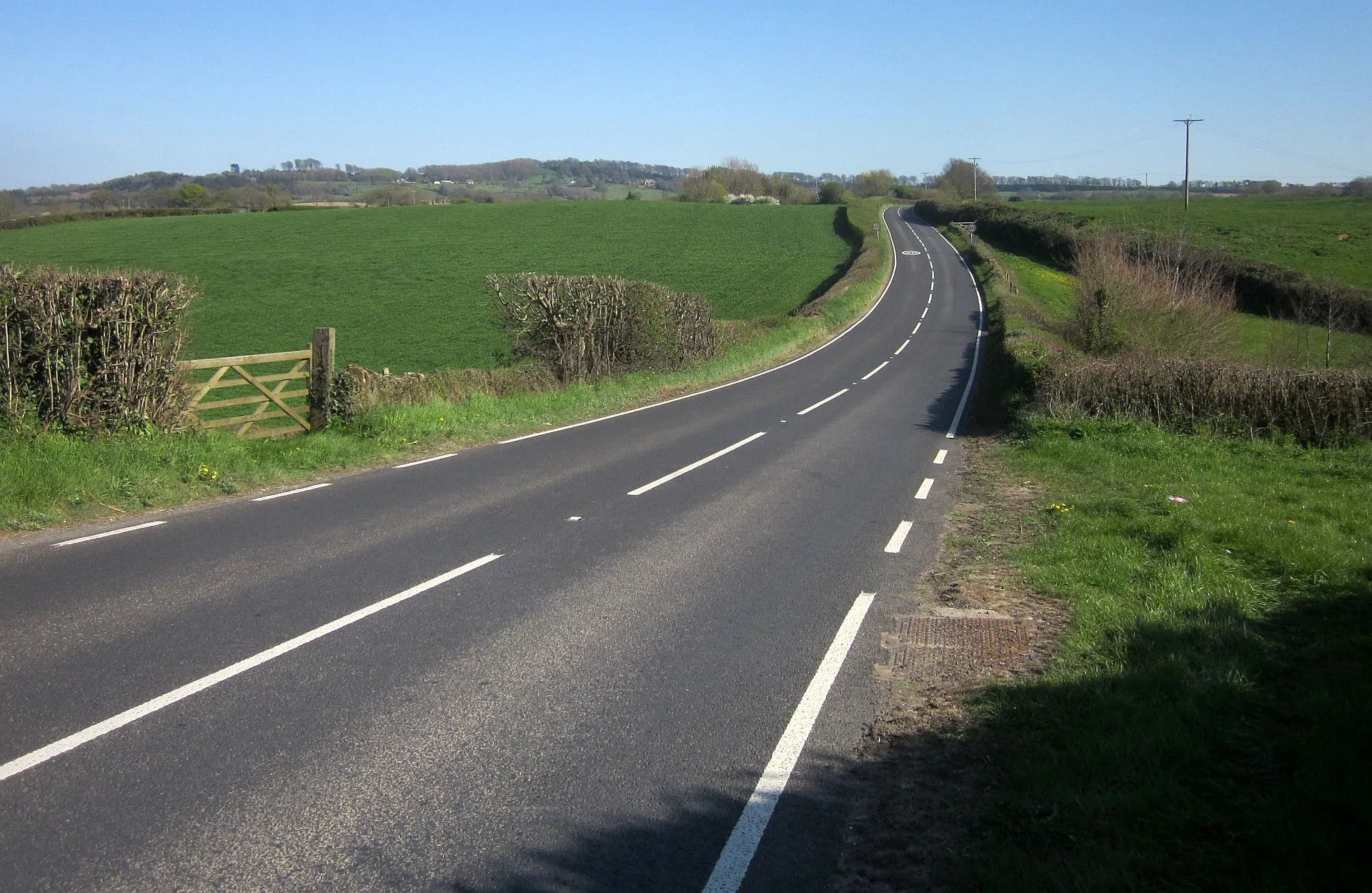 Photo showing: A356 at New Bridge