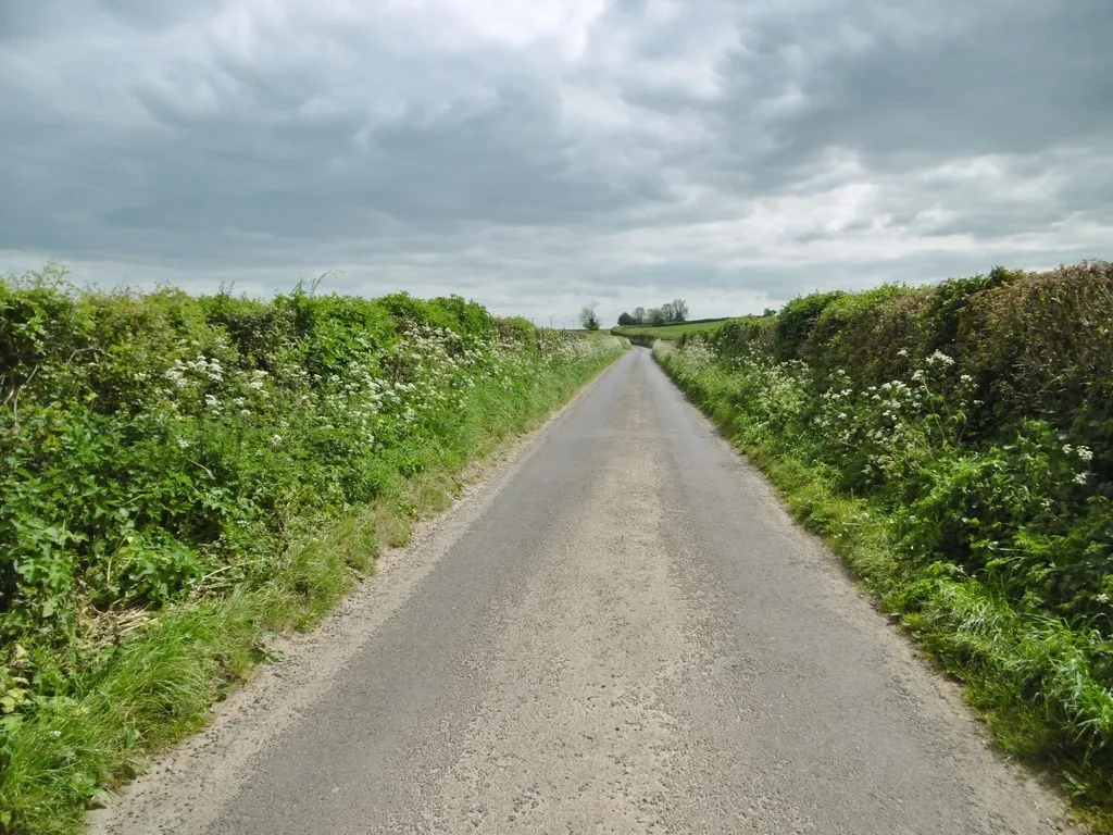 Photo showing: Anderson, country road