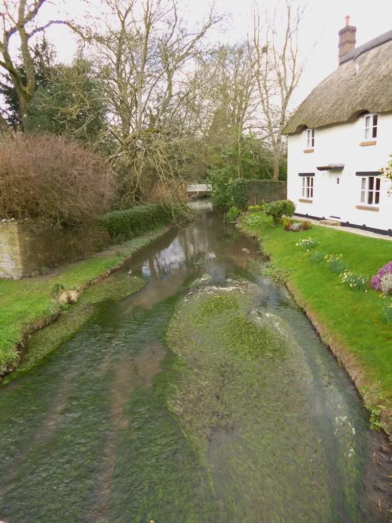 Photo showing: Piddlehinton, River Piddle