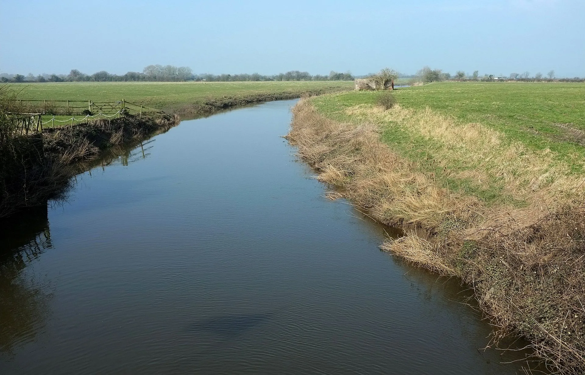 Photo showing: River Brue at River Bridge