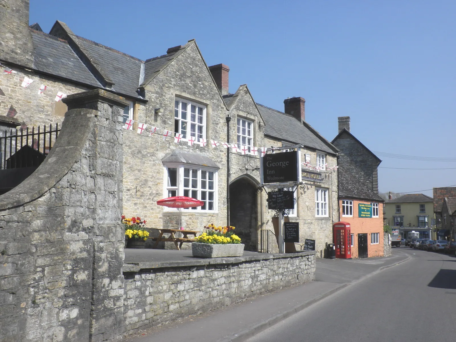 Photo showing: The George Inn and Hotel, Wedmore