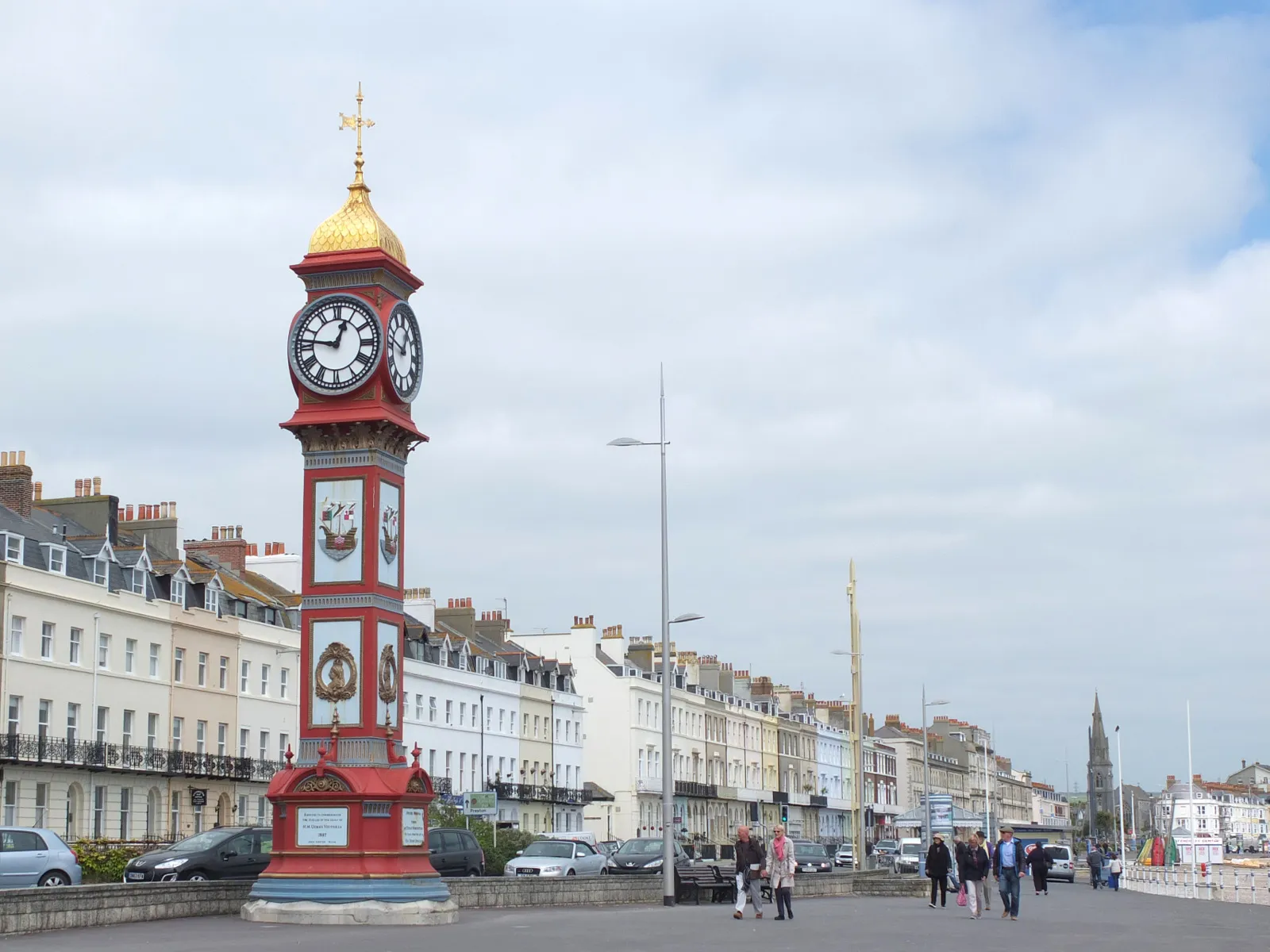 Photo showing: Clock Tower, The Esplanade, Weymouth