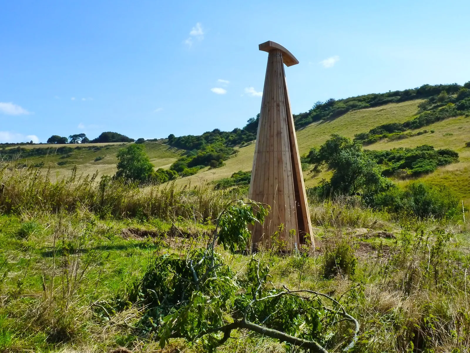 Photo showing: Bushes Barn "bell tower"