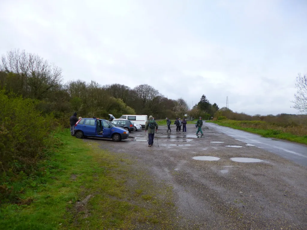 Photo showing: Bulbarrow, car park