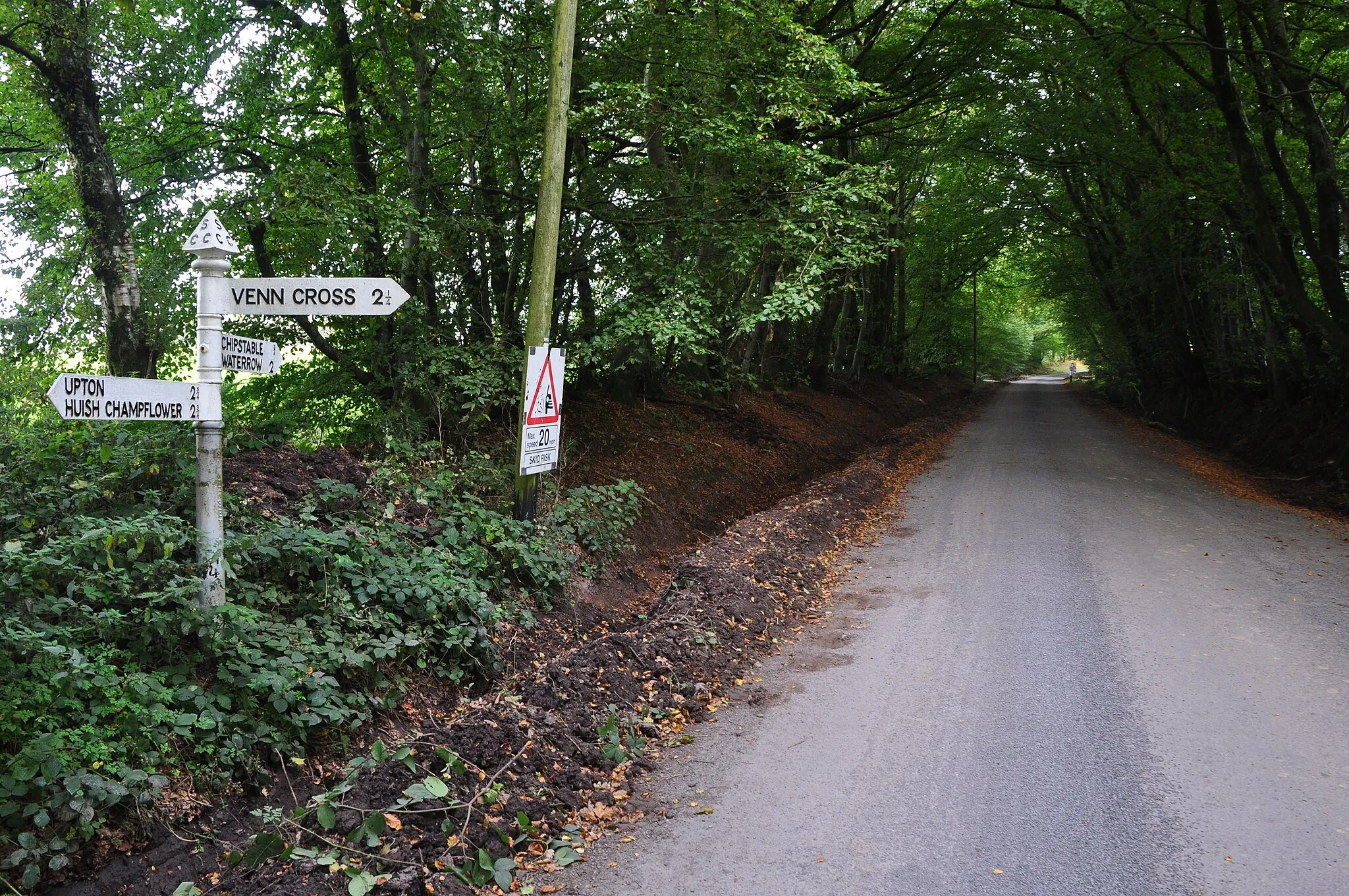 Photo showing: West Somerset : Challick Lane