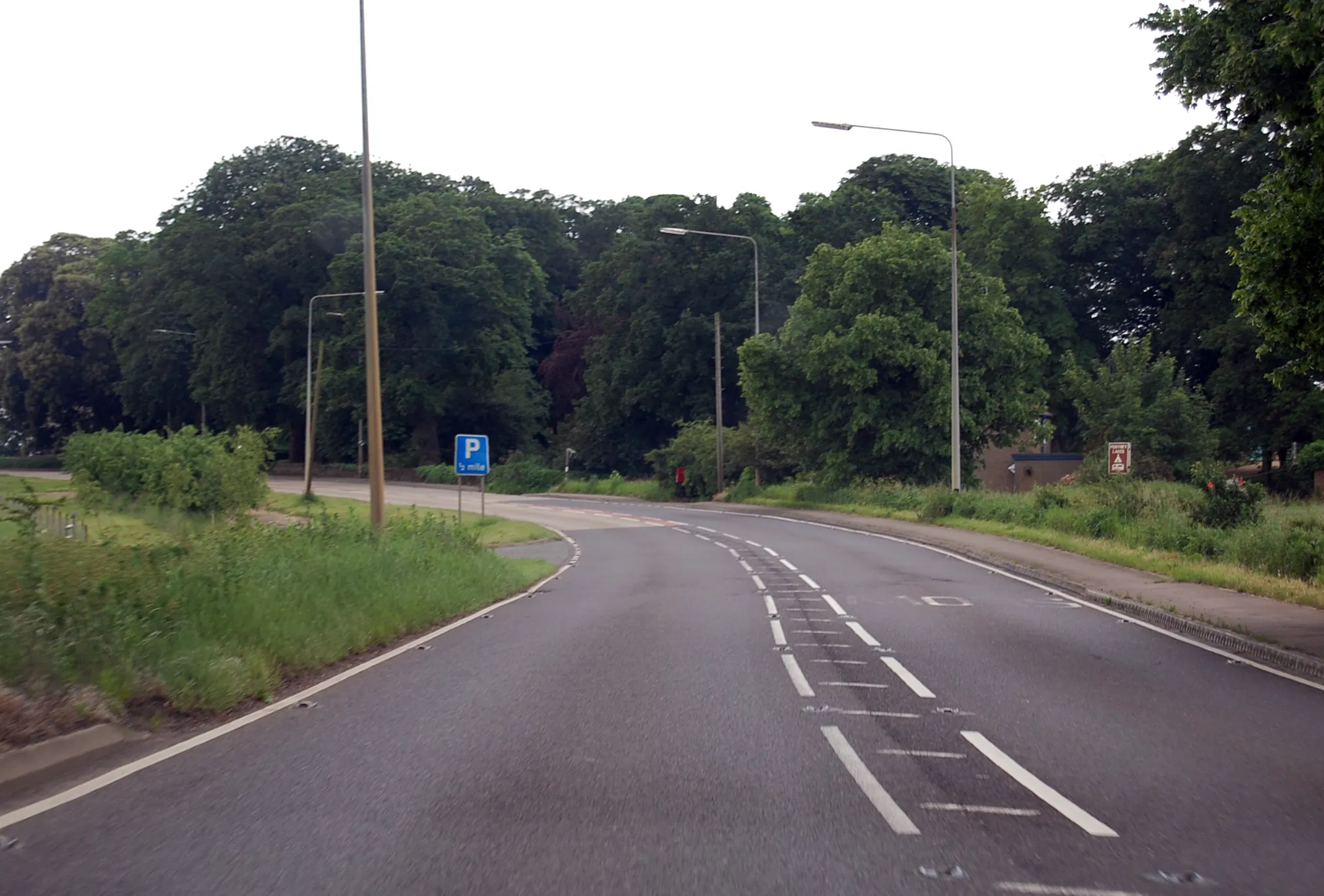 Photo showing: A47 entering West Bilney