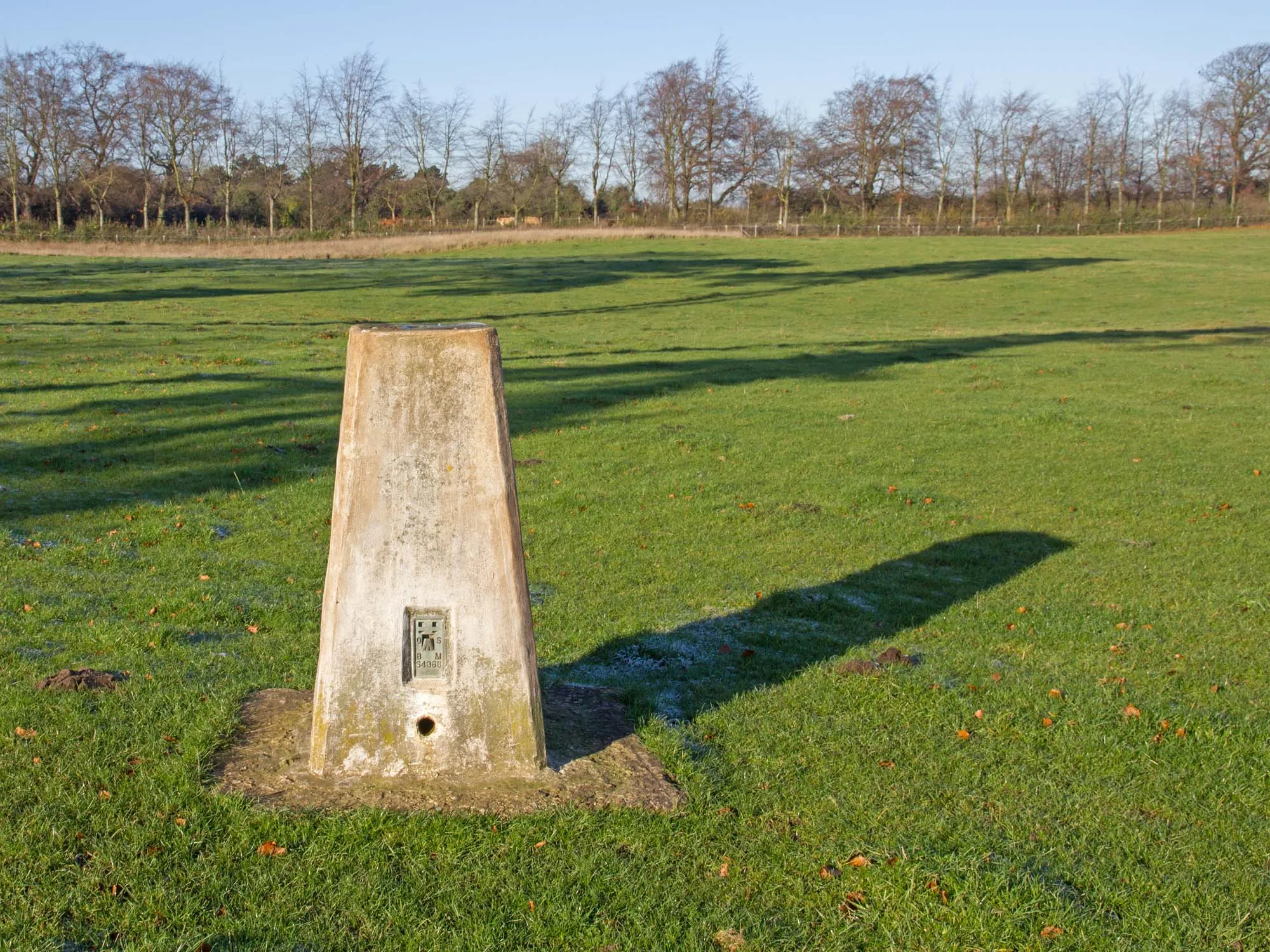 Photo showing: Trig Point in Varley's Field