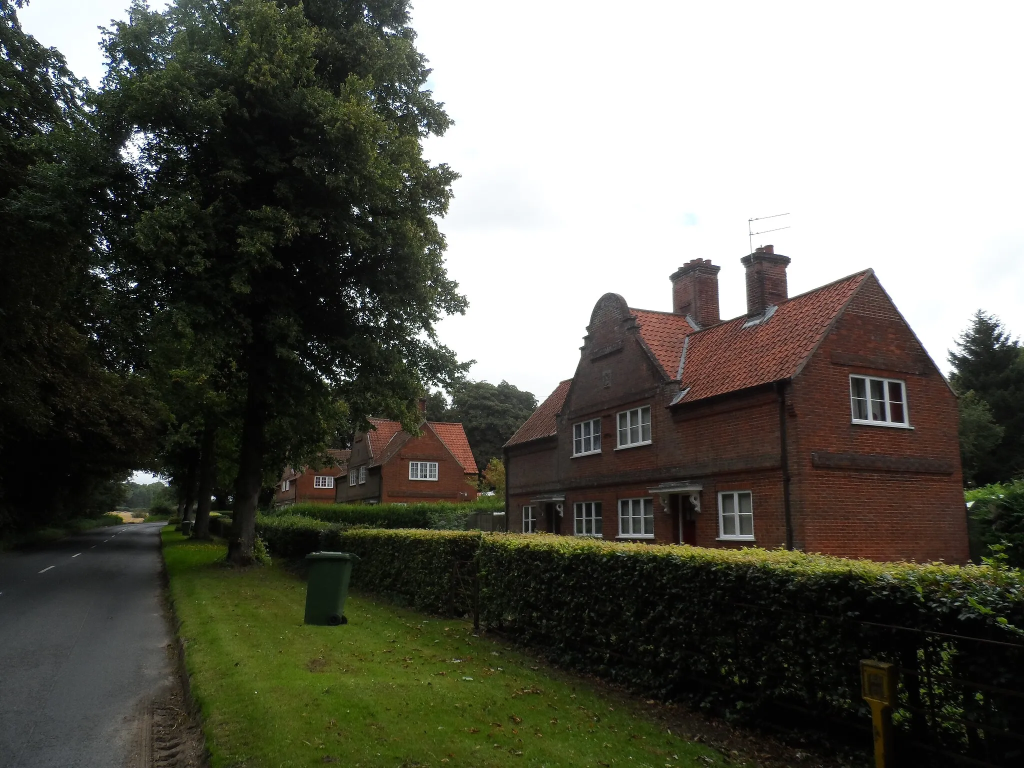 Photo showing: Row of houses, Guist