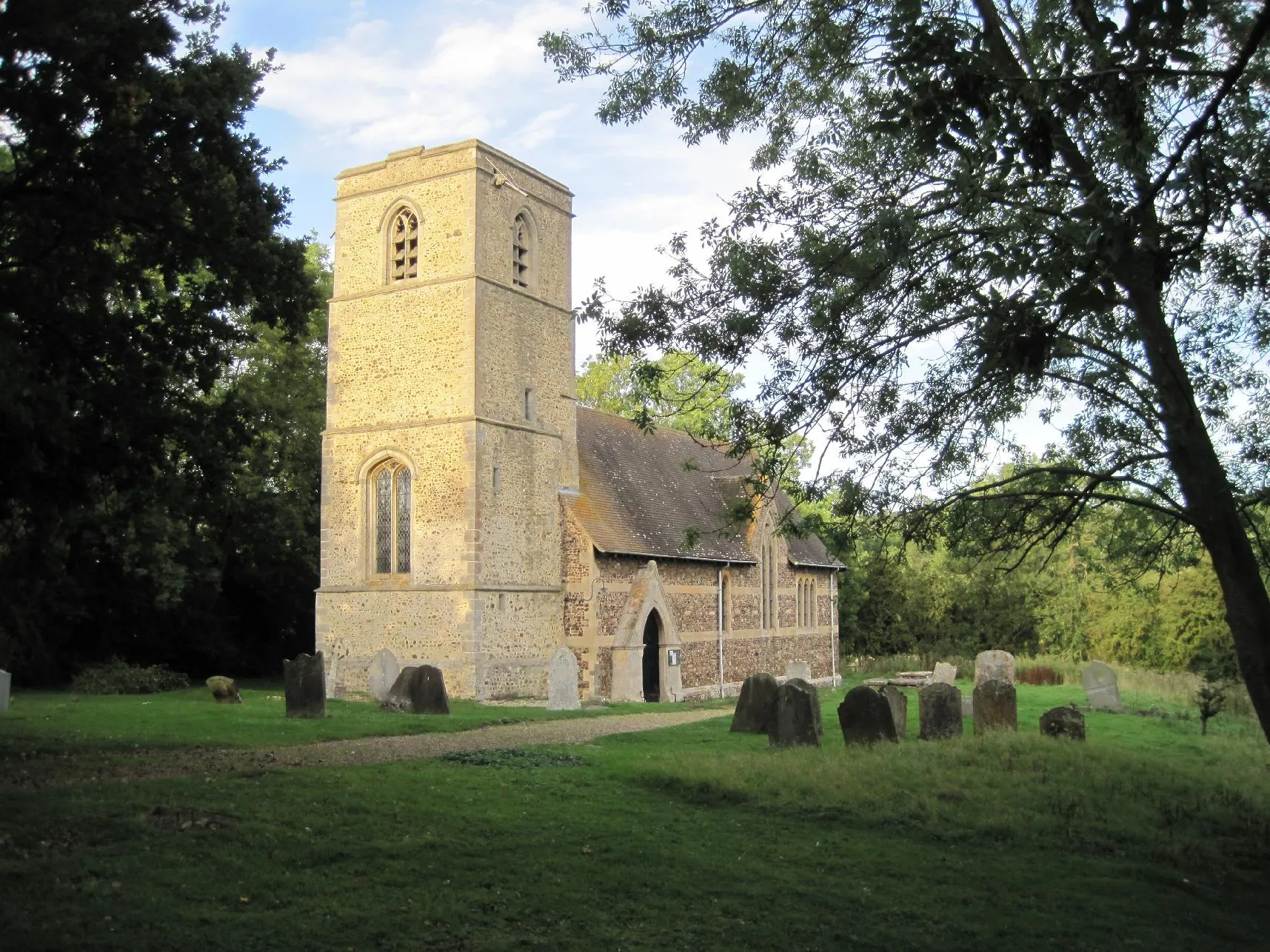 Photo showing: Church of All Saints, Knapwell, Cambridgeshire