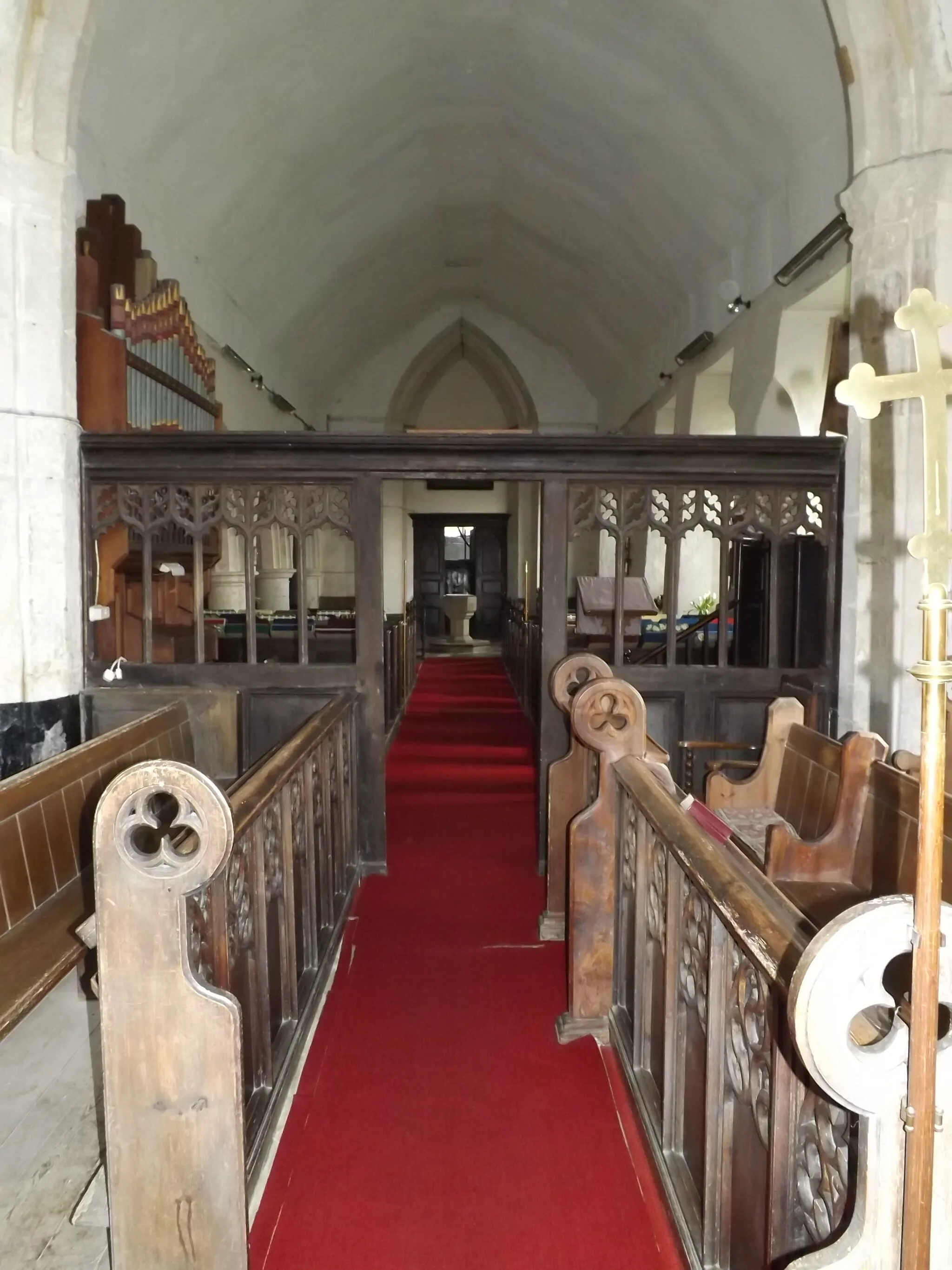 Photo showing: Inside of St.Mary's Church