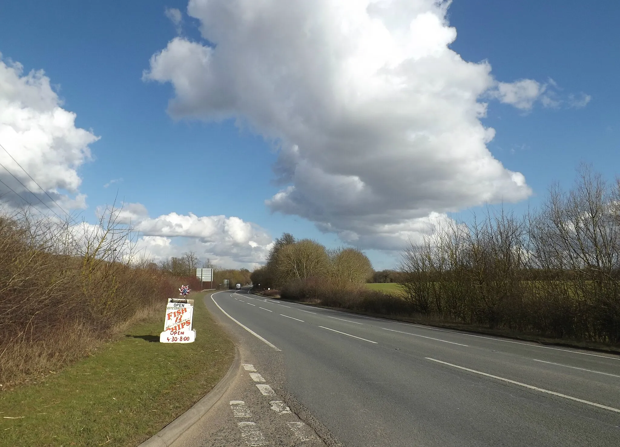 Photo showing: A143 Botesdale Bypass, Botesdale