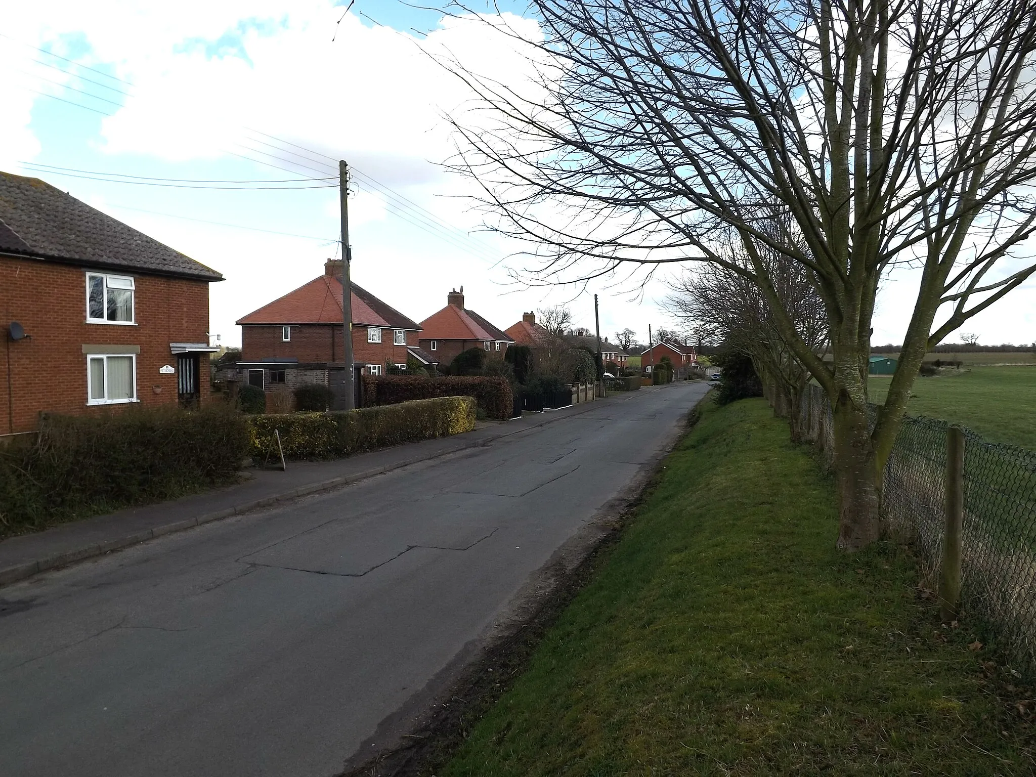 Photo showing: Churchway, Redgrave