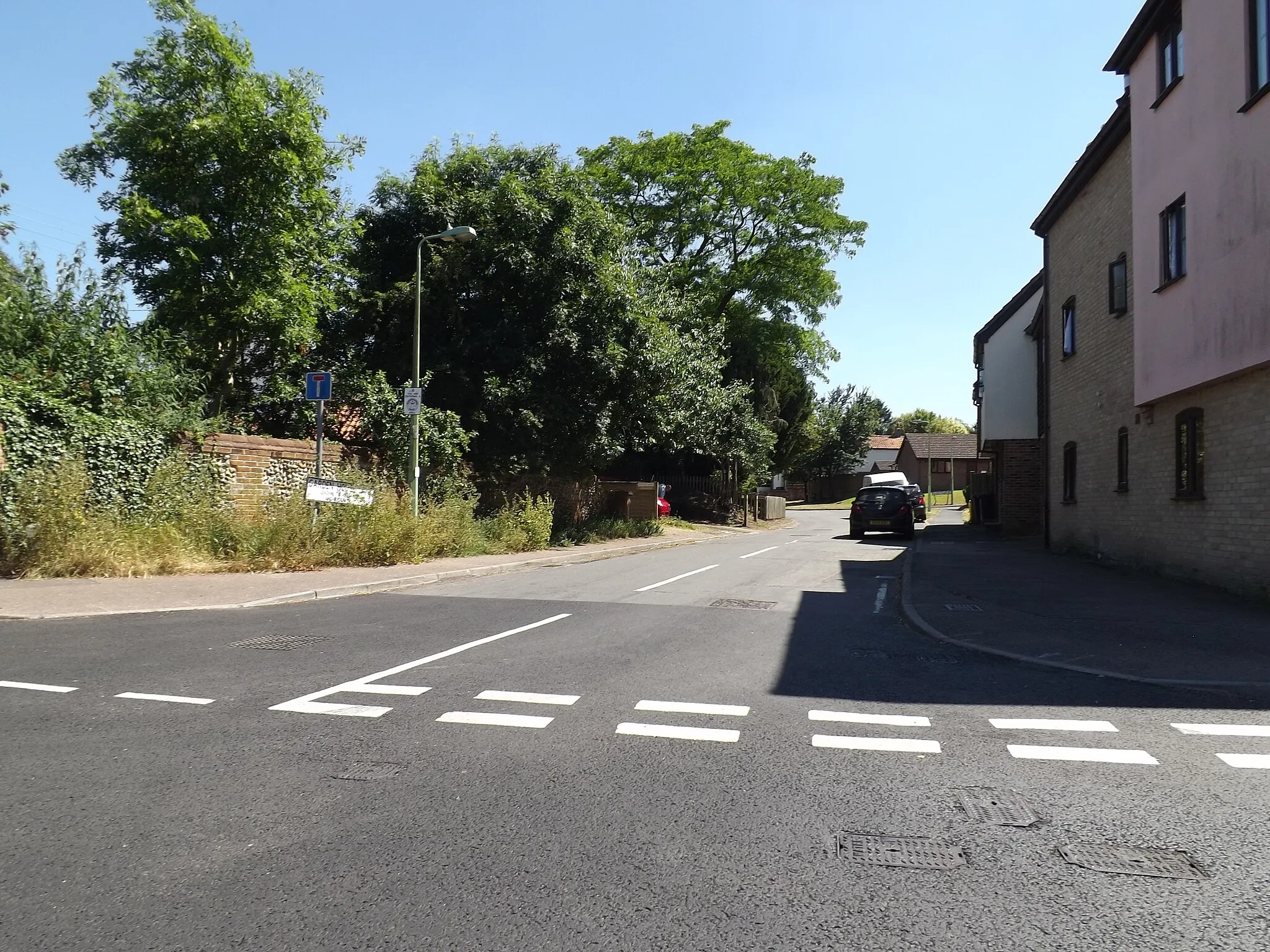 Photo showing: Garden House Lane, Rickinghall