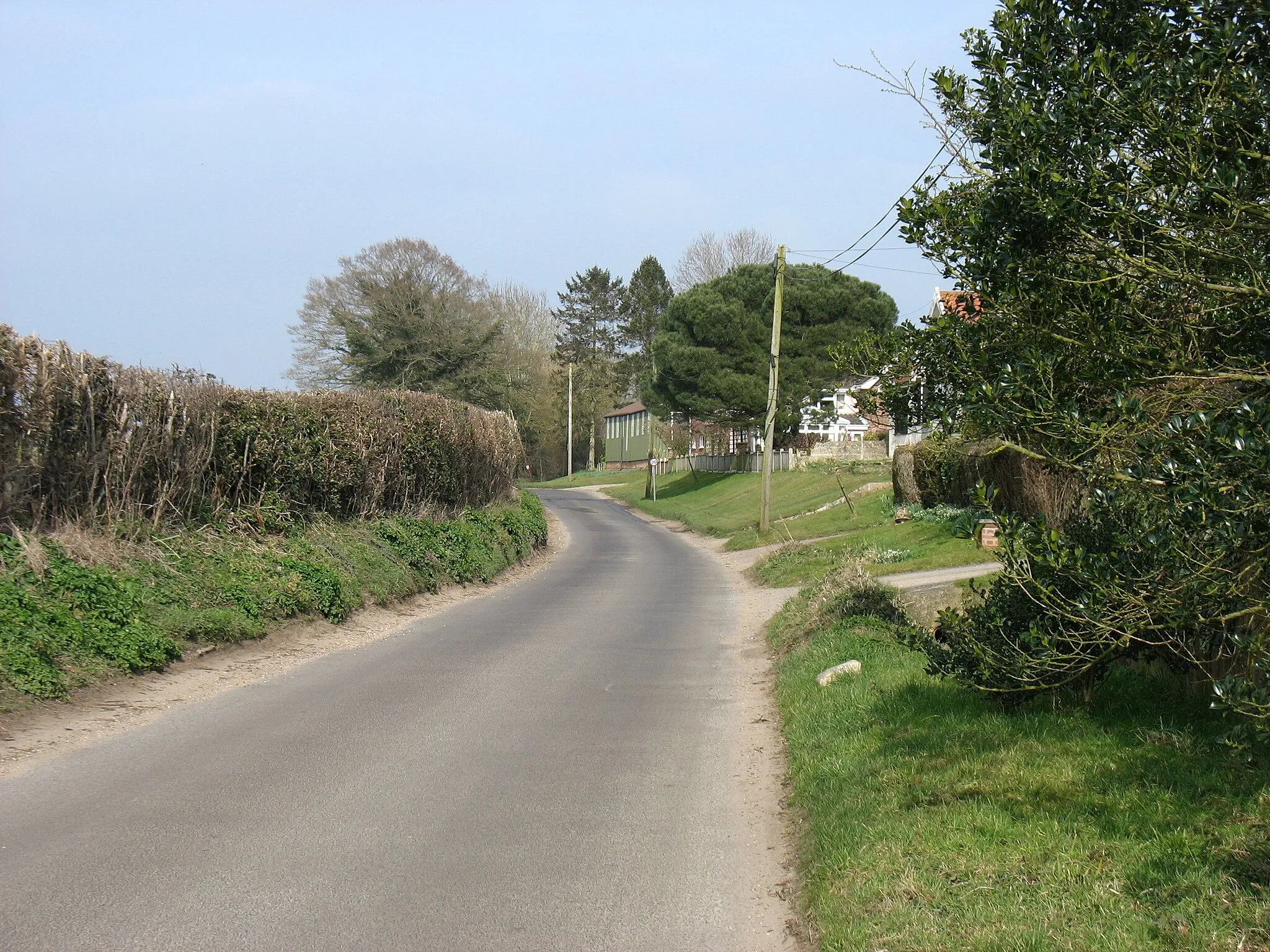 Photo showing: Chapel Lane, Shotesham