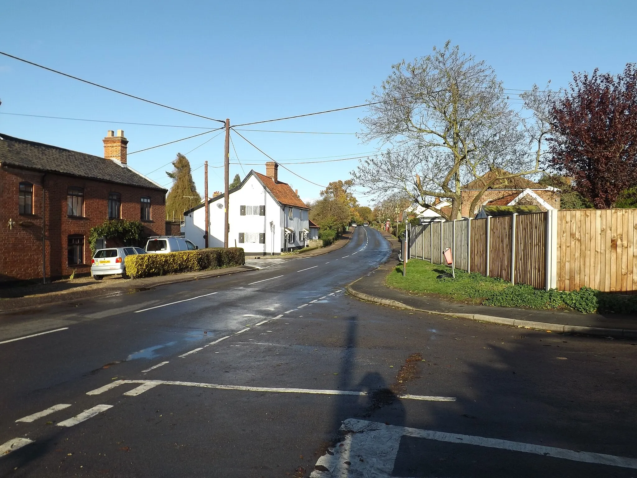 Photo showing: Norwich Road, Stoke Holy Cross