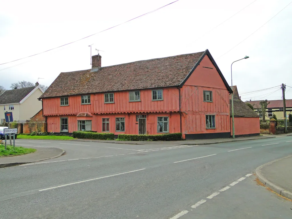 Photo showing: Timber-framed building in Bramford